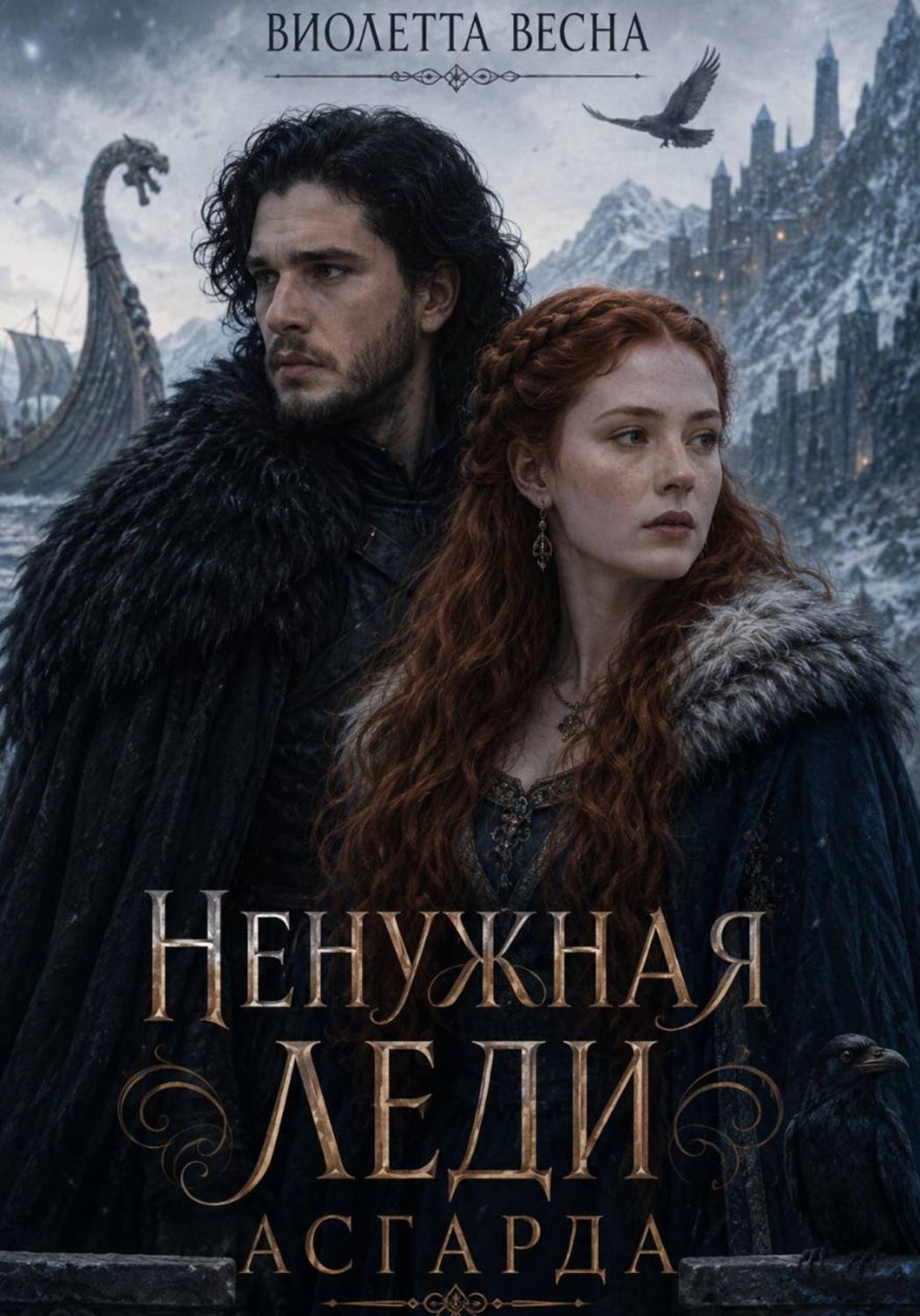 Обложка книги «Ненужная леди Асгарда»