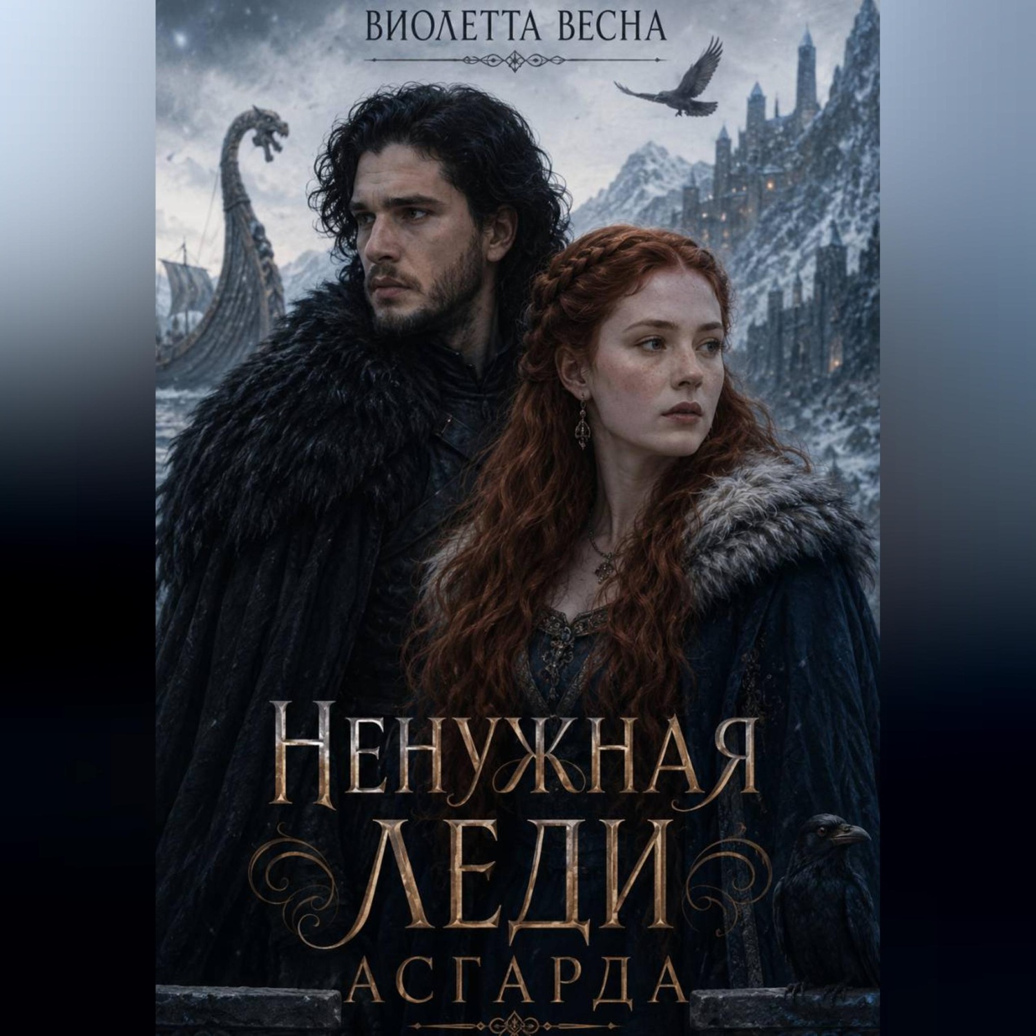 Обложка книги «Ненужная леди Асгарда»