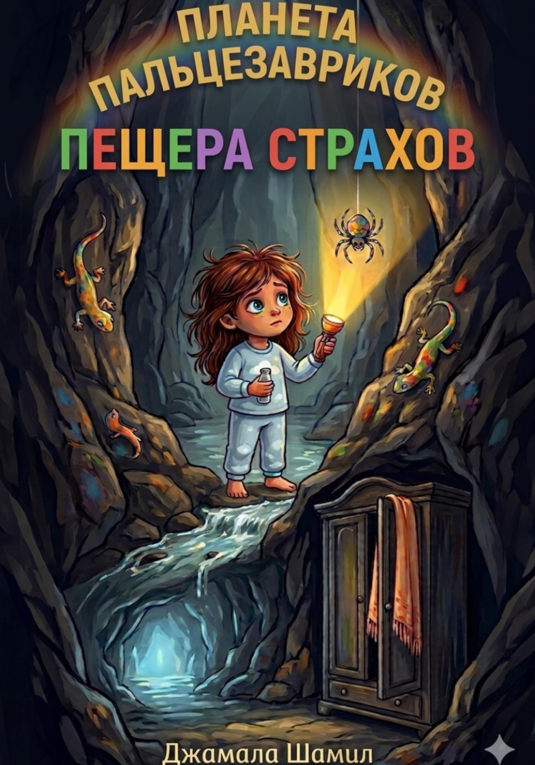 Обложка книги «Планета Пальцезавриков. Пещера страхов»