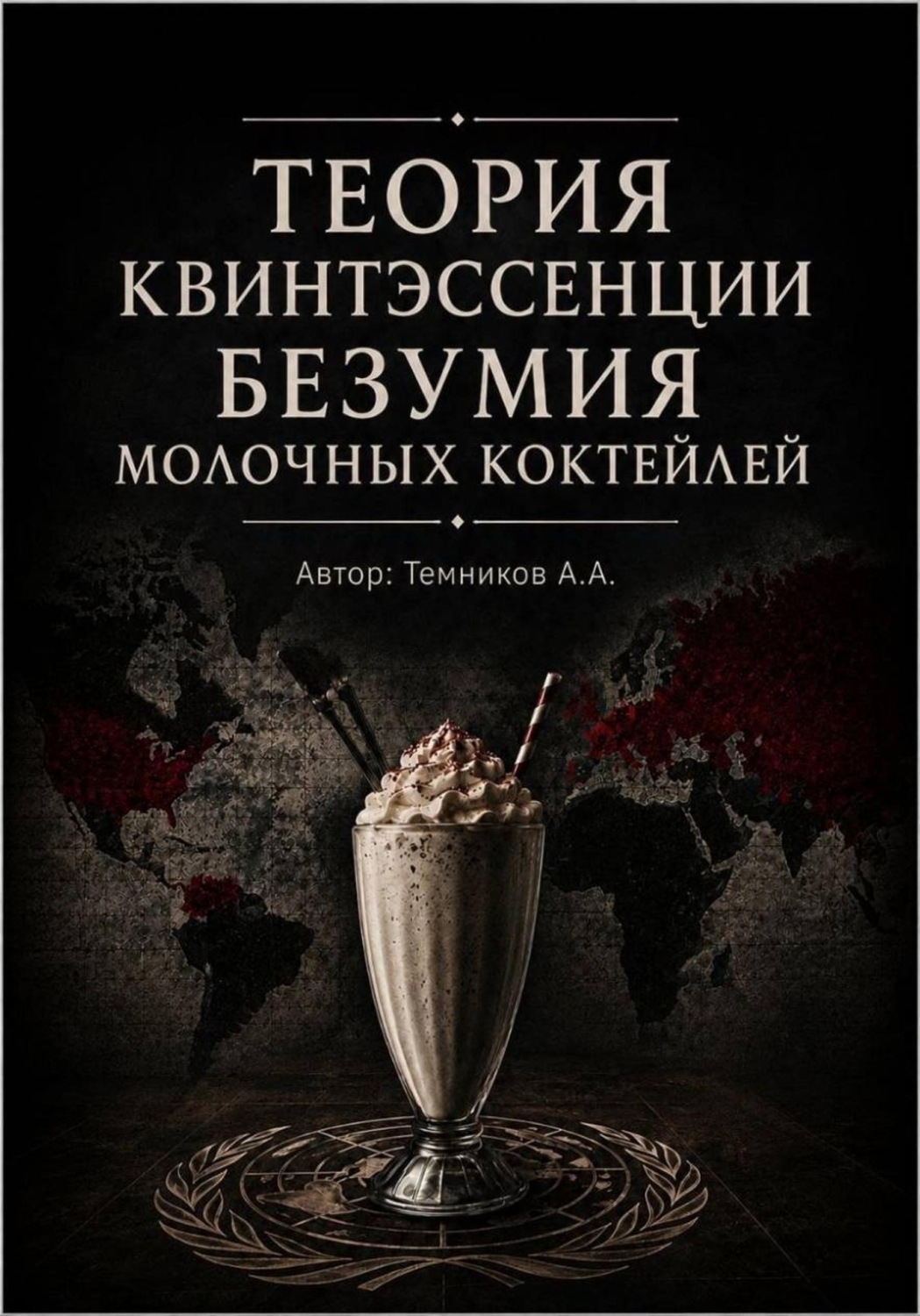 Обложка книги «Теория квинтэссенции безумия молочных коктейлей»