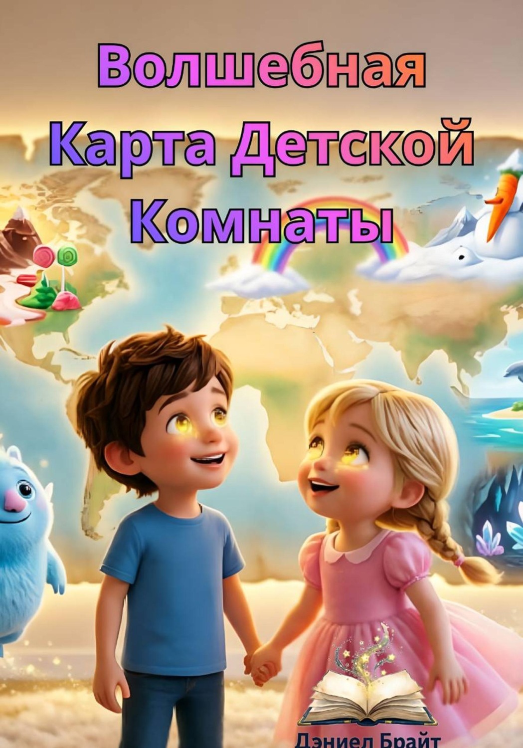 Обложка книги «Волшебная карта детской комнаты»