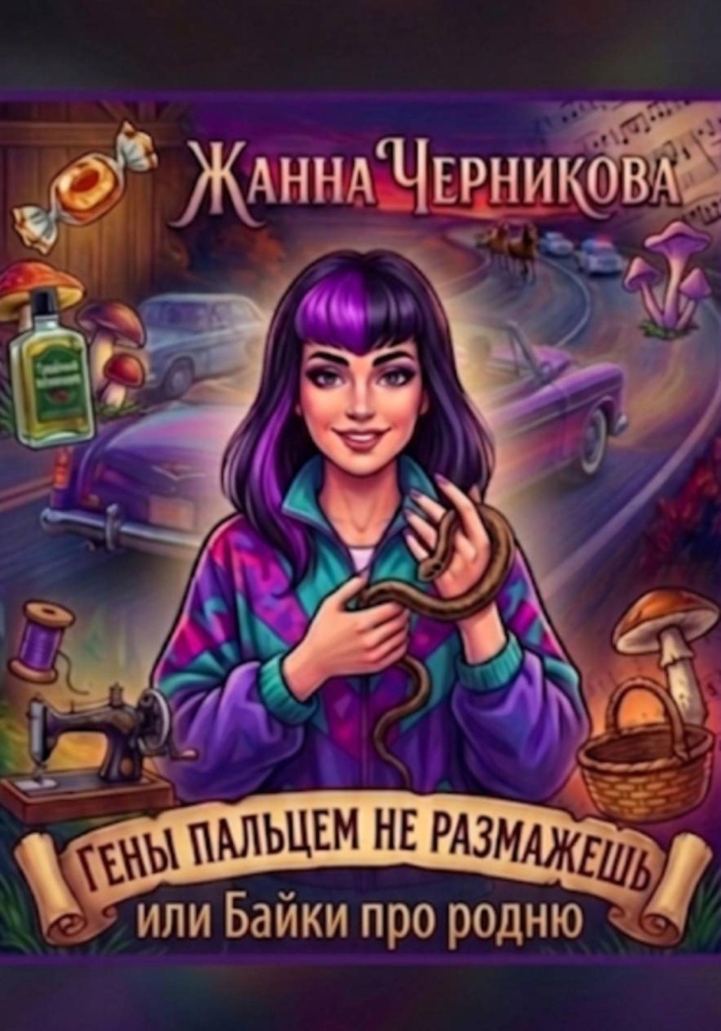 Обложка книги «Гены пальцем не размажешь, или байки про родню»