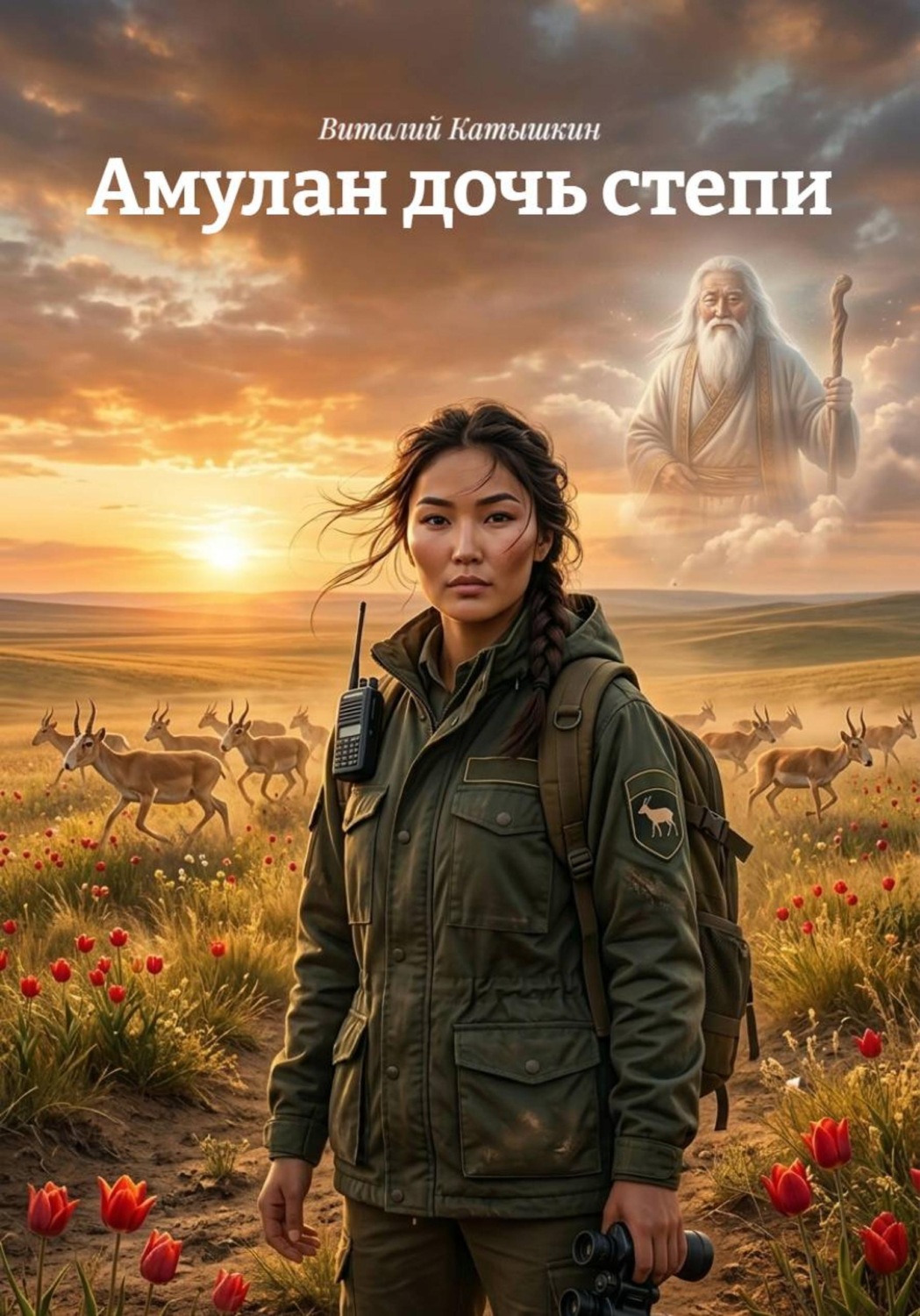 Обложка книги «Амулан дочь степи»