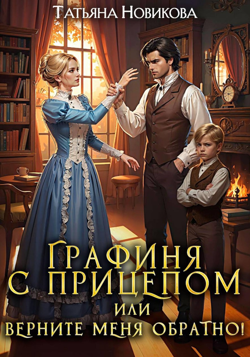 Обложка книги «Графиня с прицепом, или Верните меня обратно!»