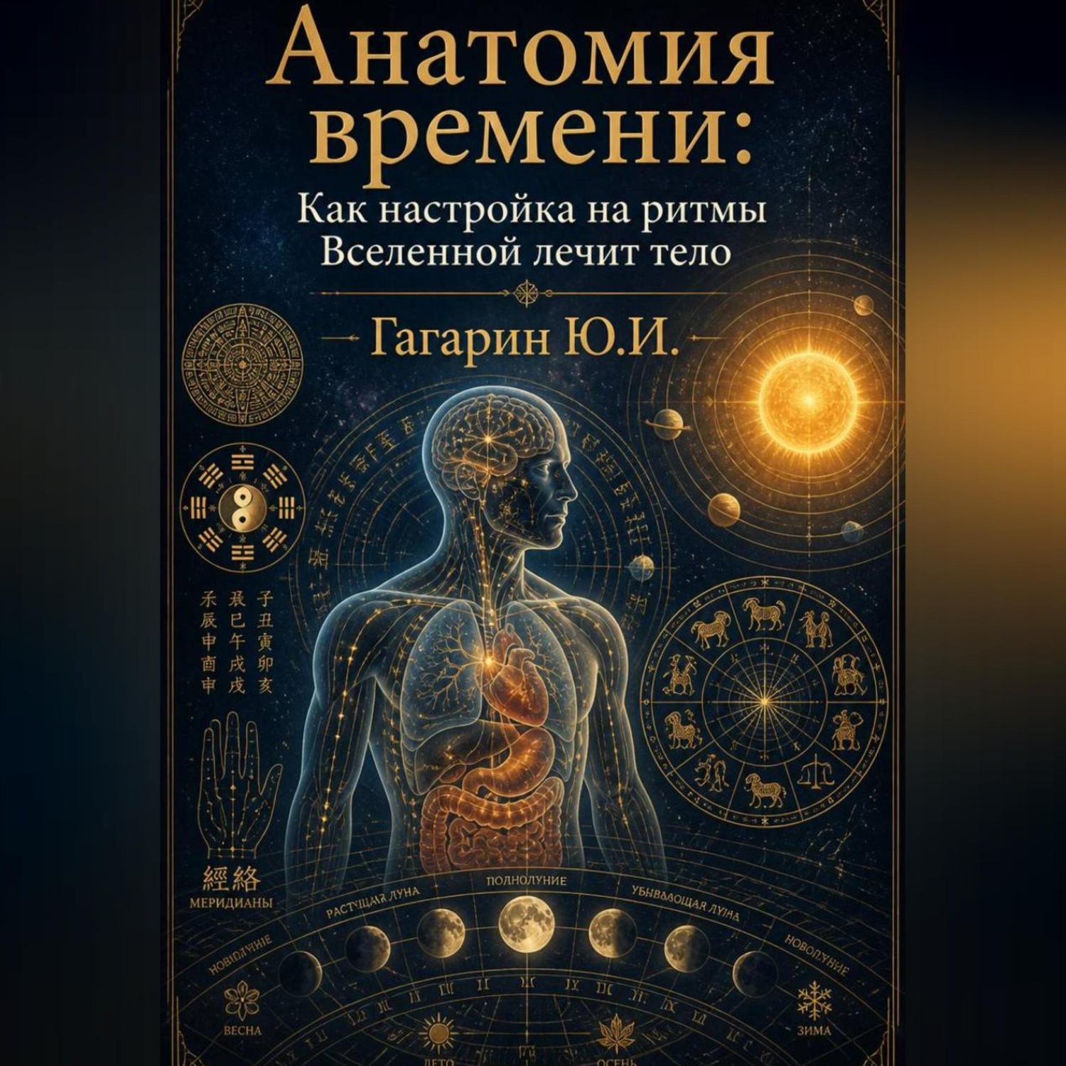 Обложка книги «Анатомия времени: Как настройка на ритмы Вселенной лечит тело»