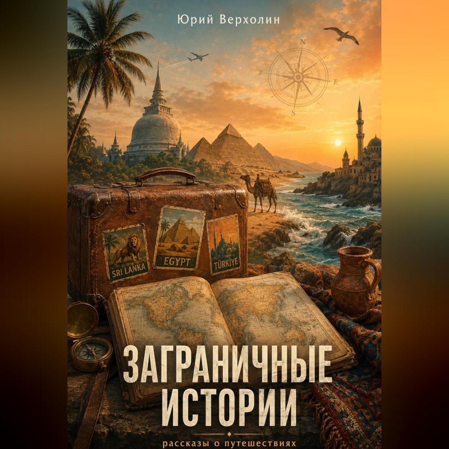 Обложка книги «Заграничные истории»