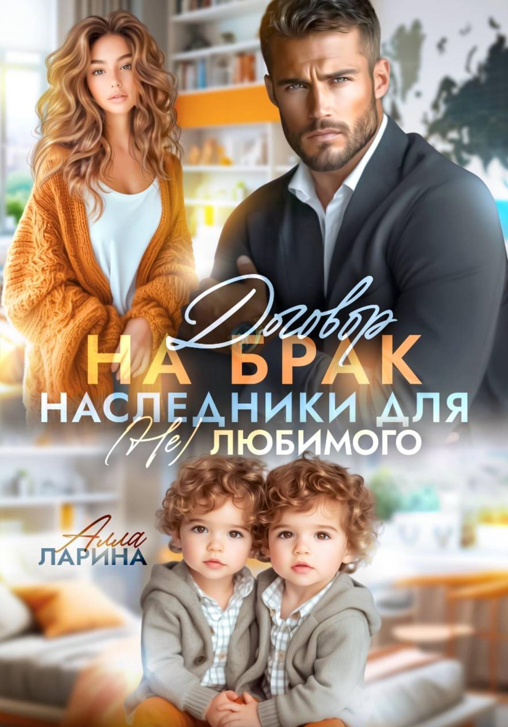 Обложка книги «Договор на брак. Наследники для (не)любимого»