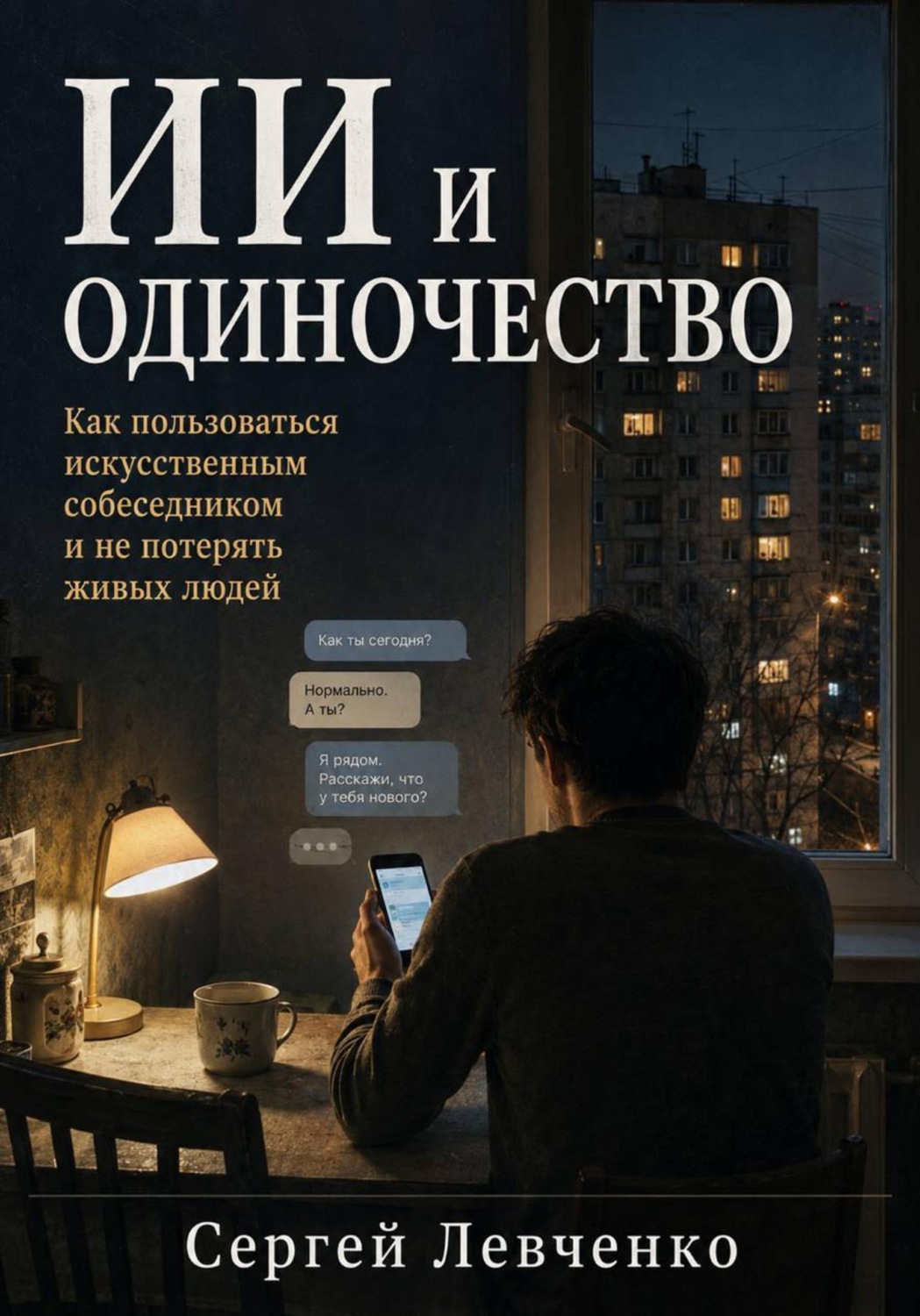 Обложка книги «ИИ и одиночество. Как пользоваться искусственным собеседником и не потерять живых людей»