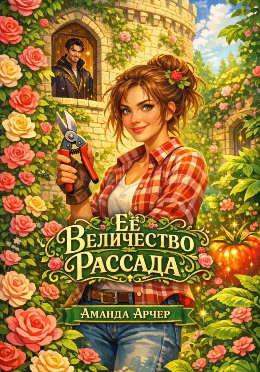 Обложка книги «Её величество рассада»