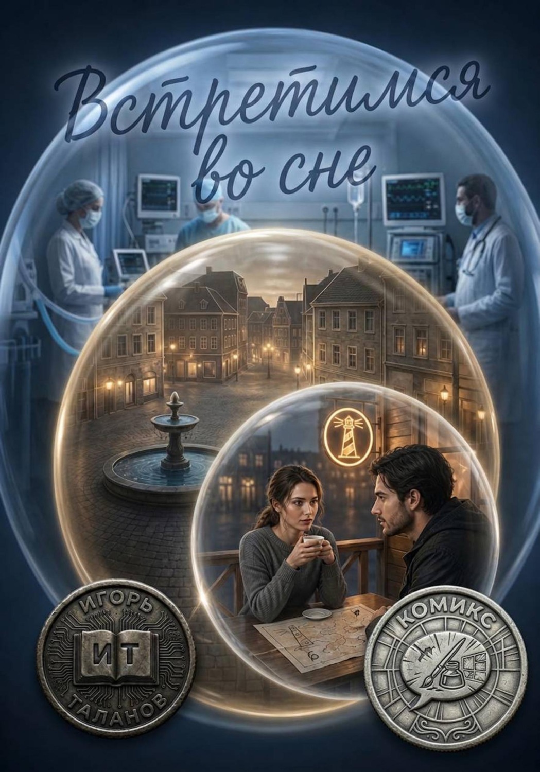 Обложка книги «Встретимся во сне. Графический роман»