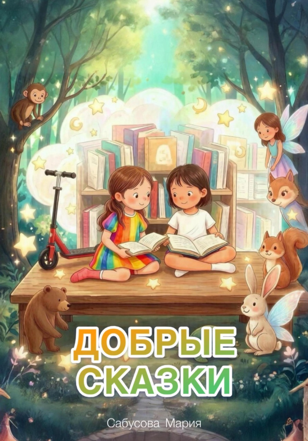 Обложка книги «Добрые сказки»