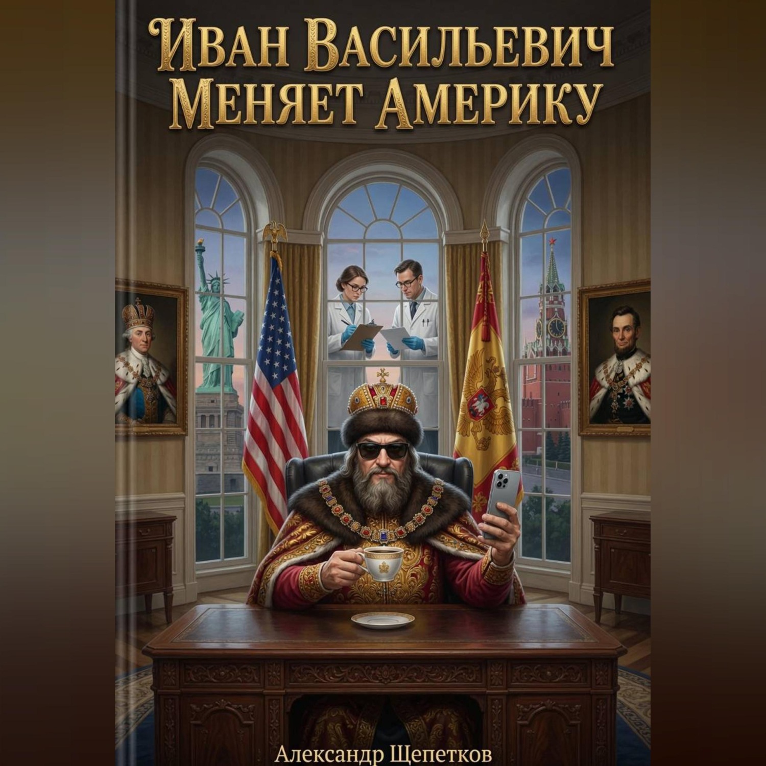 Обложка книги «Иван Васильевич меняет Америку»