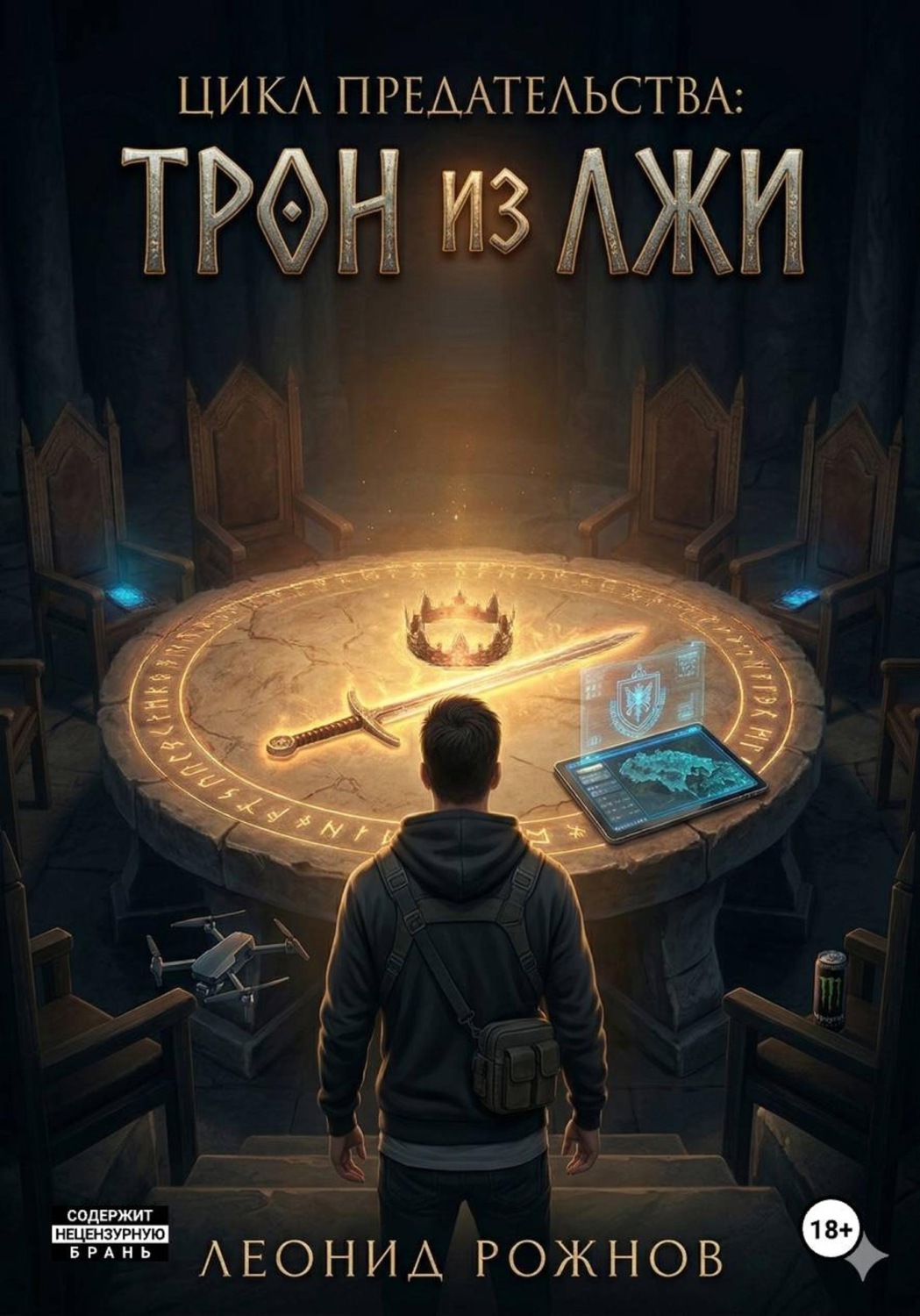Обложка книги «Цикл Предательства: Трон из Лжи»