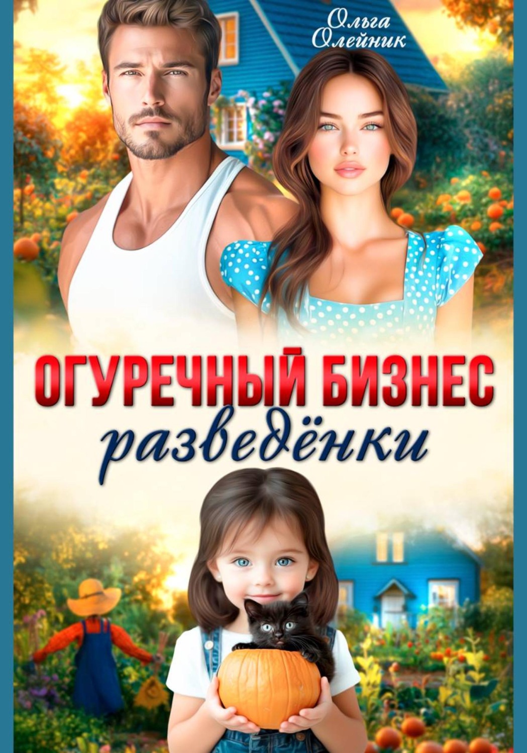 Обложка книги «Огуречный бизнес разведенки»