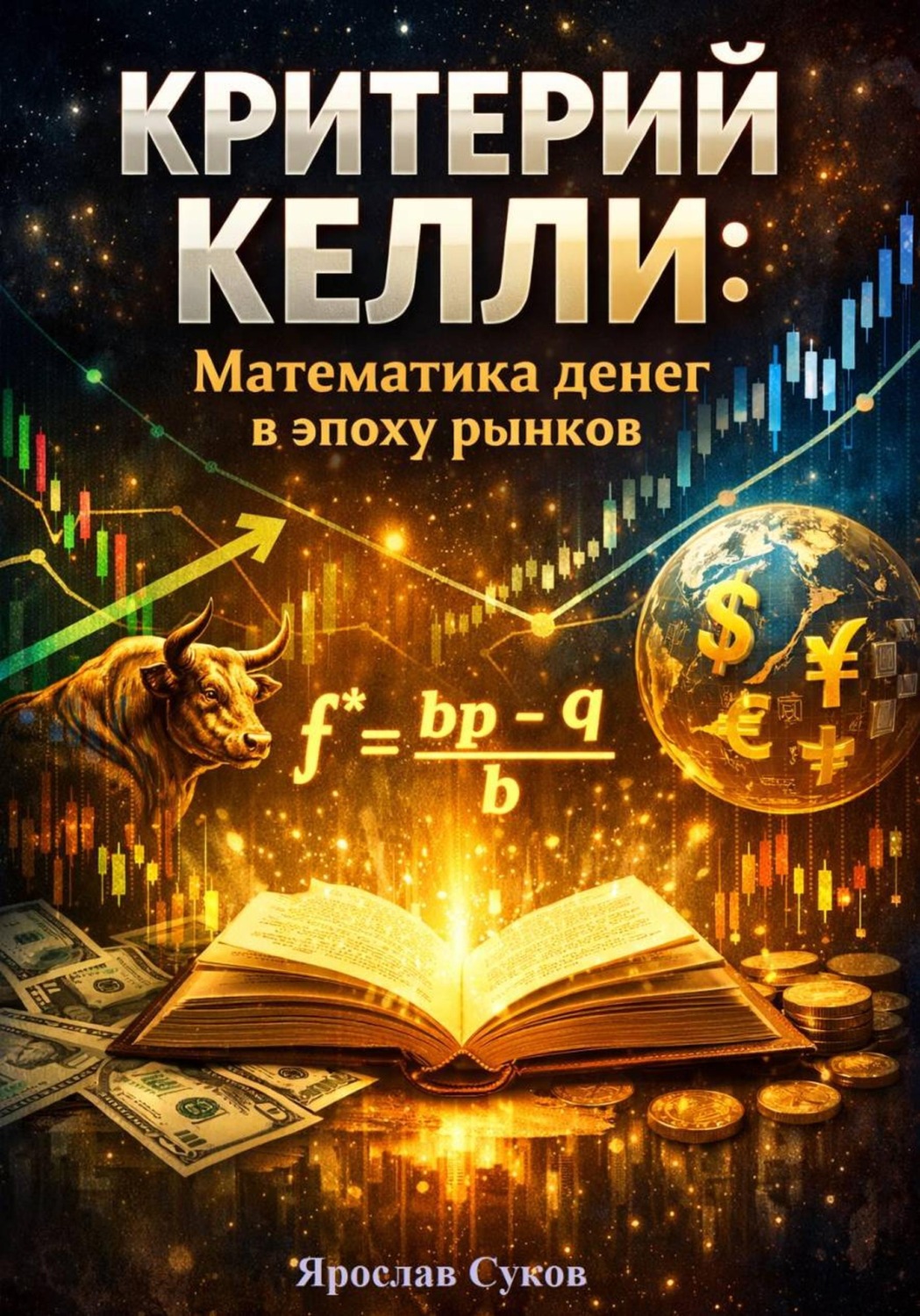 Обложка книги «Критерий Келли: Математика денег в эпоху рынков»