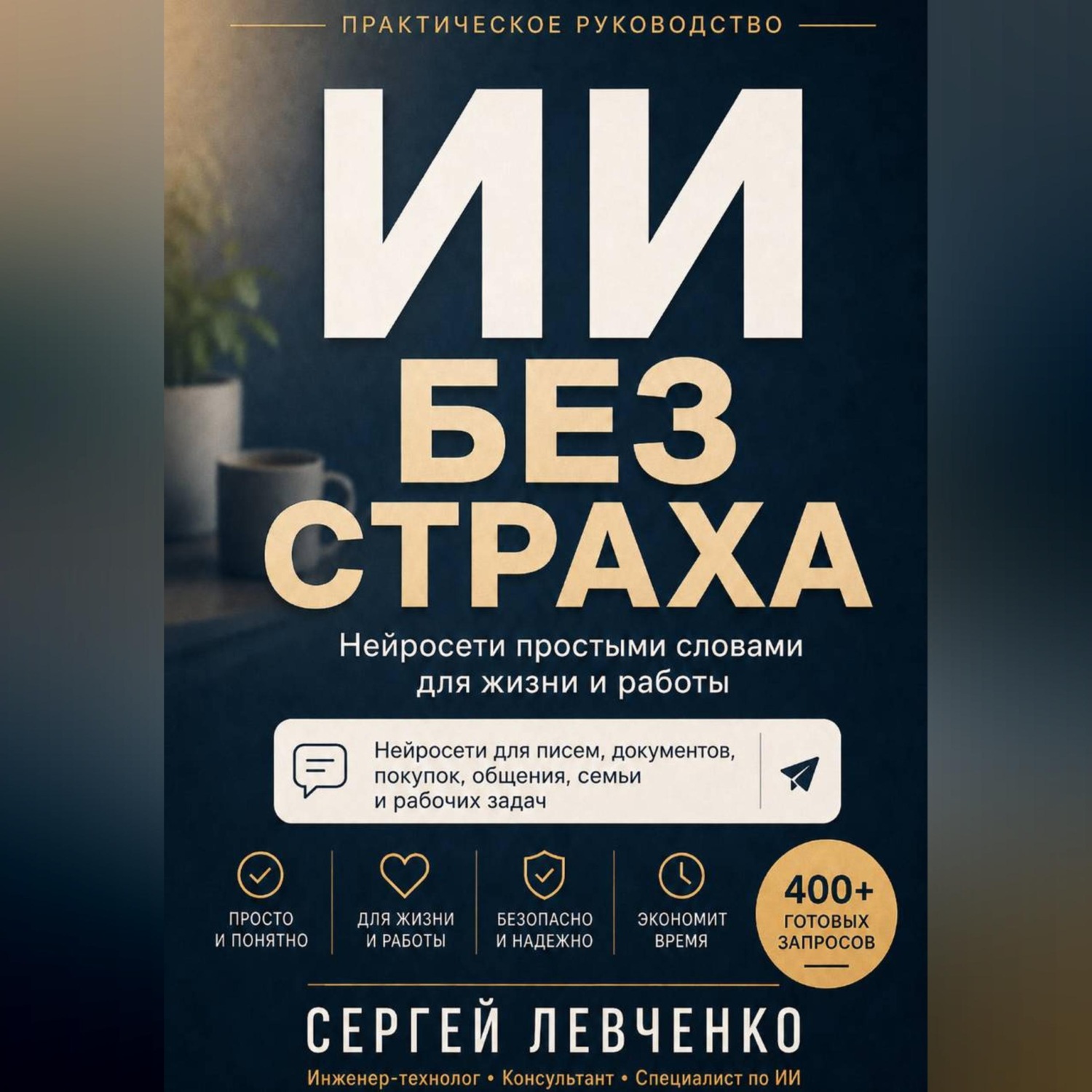 Обложка книги «ИИ без страха [Нейросети простыми словами для жизни и работы]»