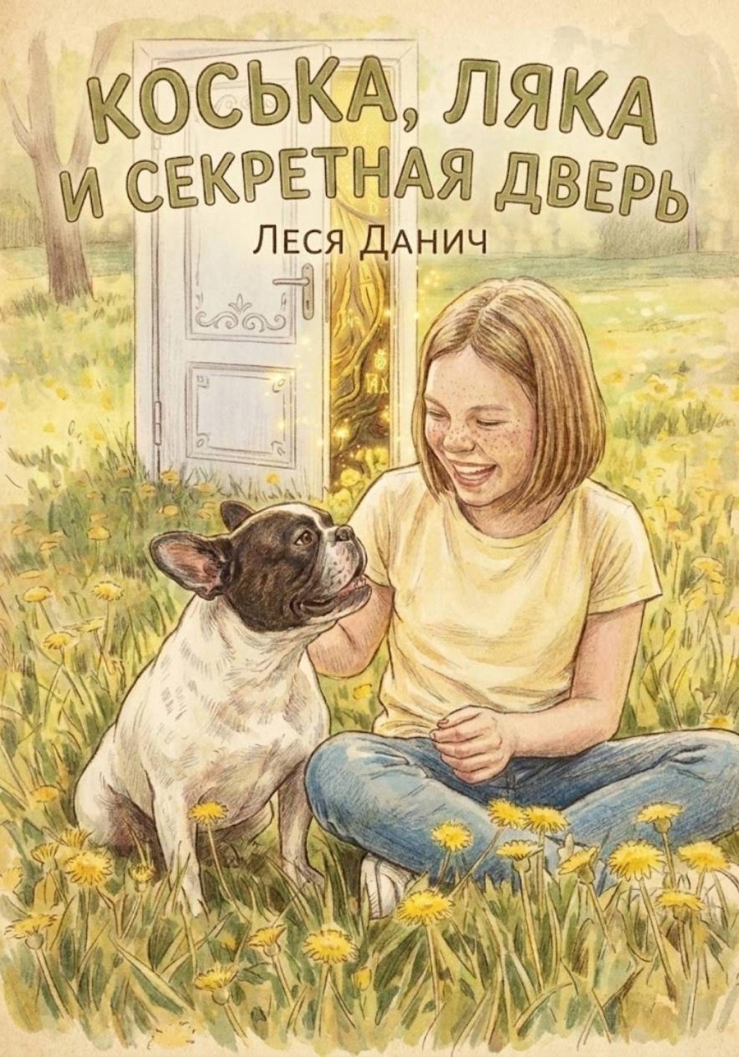 Обложка книги «Коська, Ляка и секретная дверь»