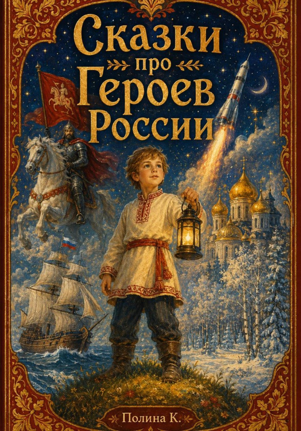 Обложка книги «Сказки про Героев России»