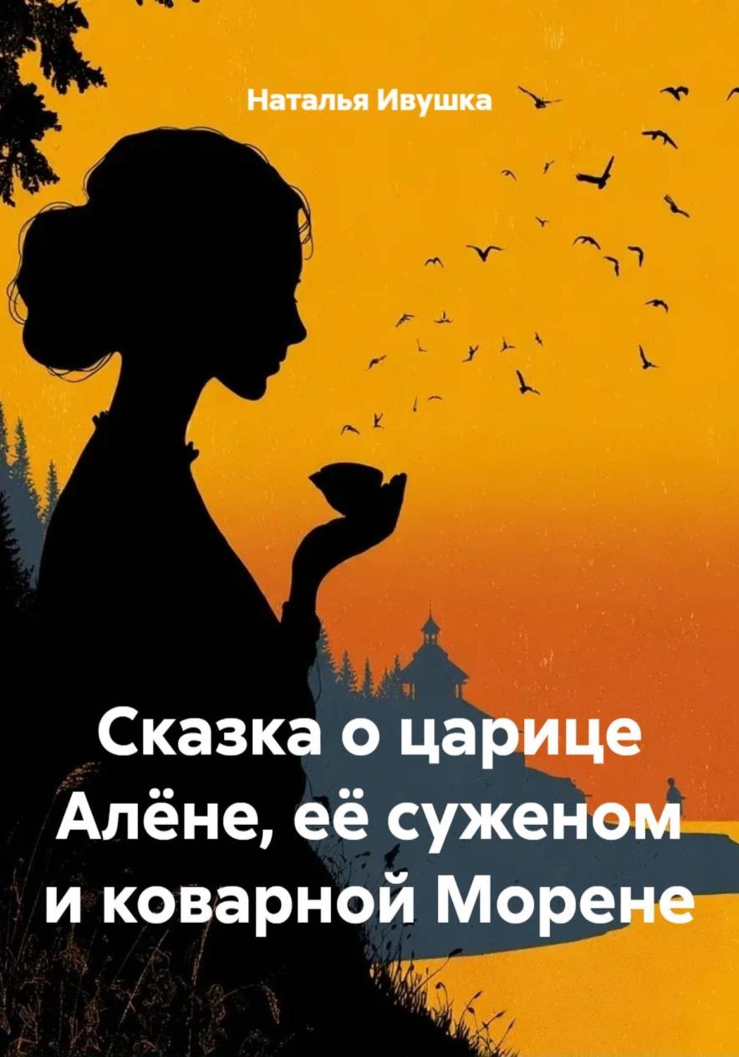 Обложка книги «Сказка о царице Алёне, её суженом и коварной Морене»