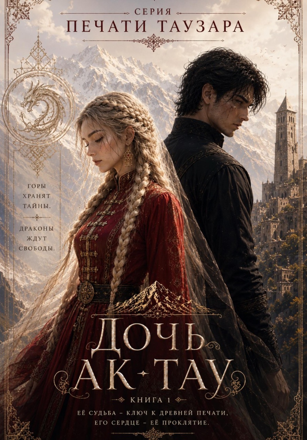 Обложка книги «Печати Таузара Книга 1: Дочь Ак-Тау»