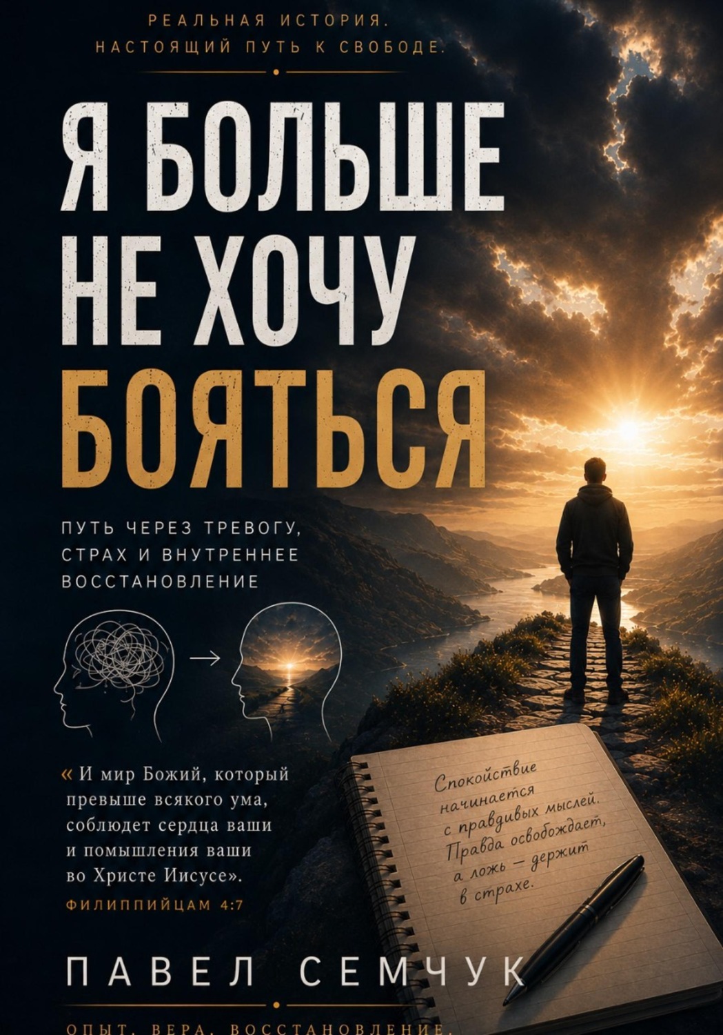Обложка книги «Я больше не хочу бояться»