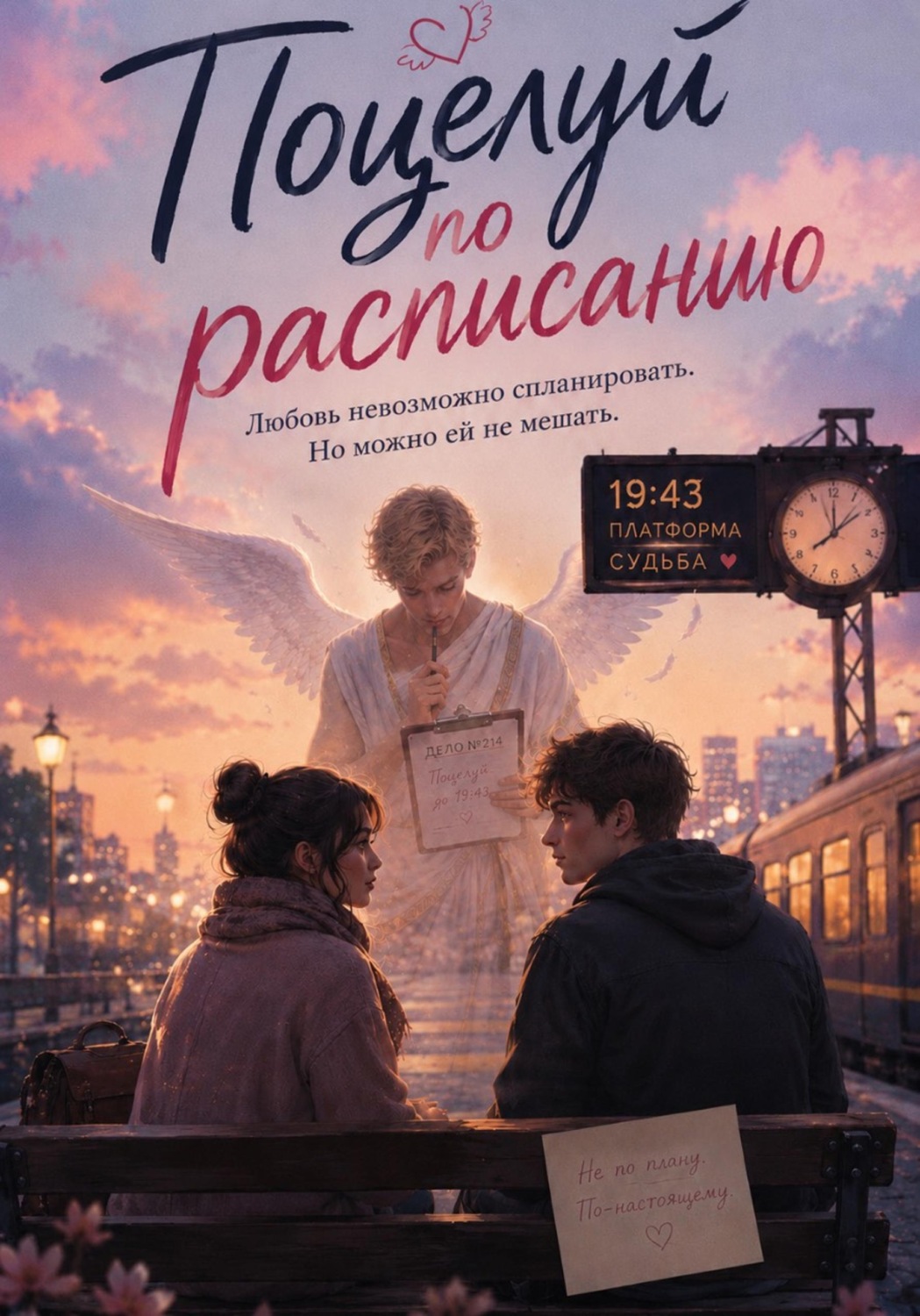 Обложка книги «Поцелуй по расписанию»