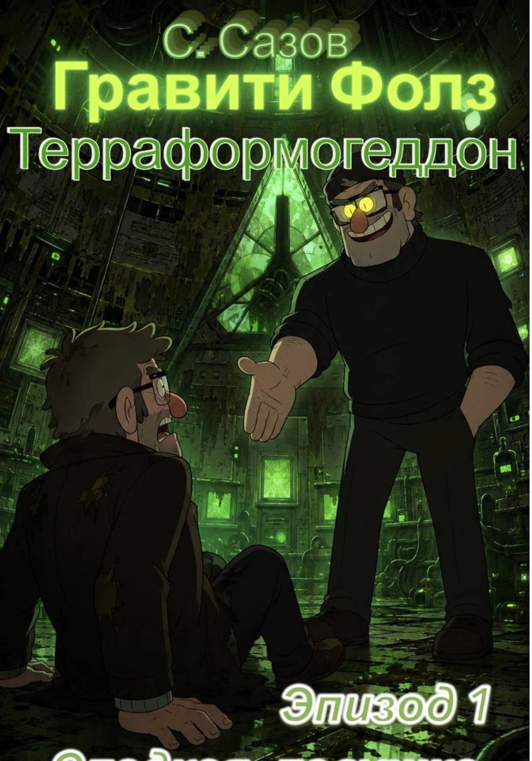 Обложка книги «Гравити Фолз. Терраформогеддон. Эпизод 1: Сладкая ловушка.»
