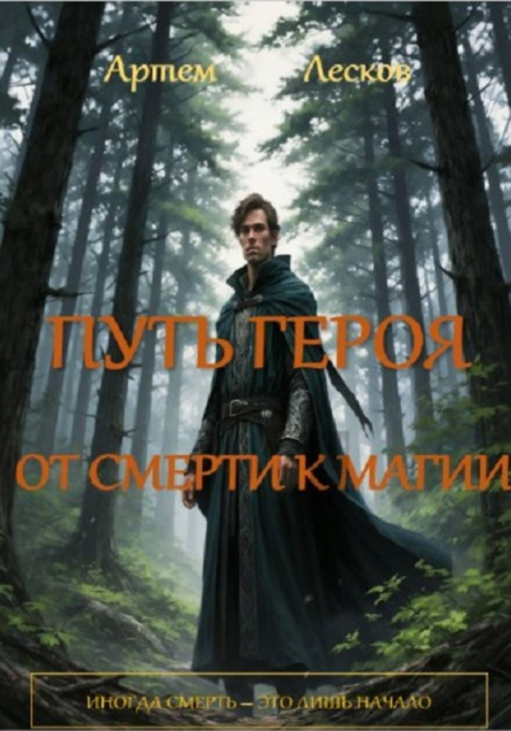 Обложка книги «Путь Героя: От смерти к магии»