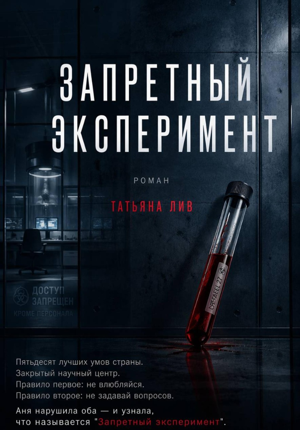 Обложка книги «Запретный эксперимент»