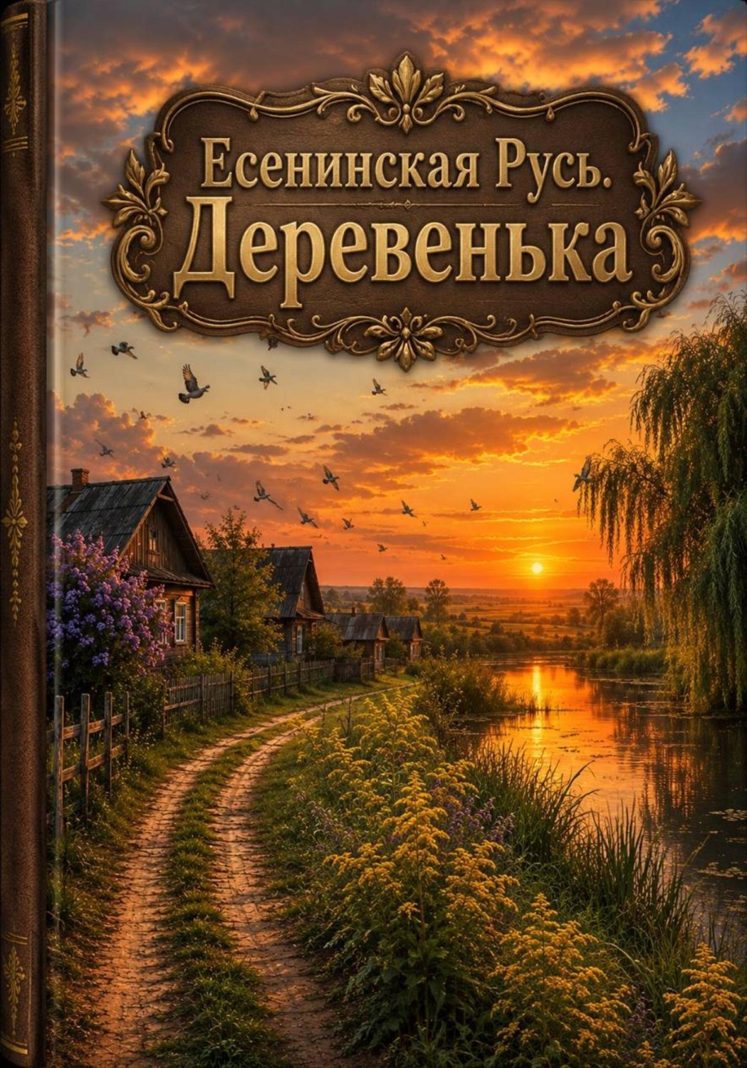 Обложка книги «Есенинская Русь. Деревенька»