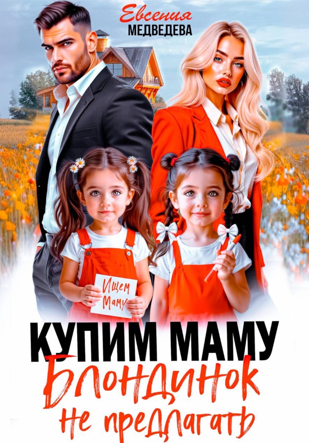 Обложка книги «Купим маму. Блондинок не предлагать»