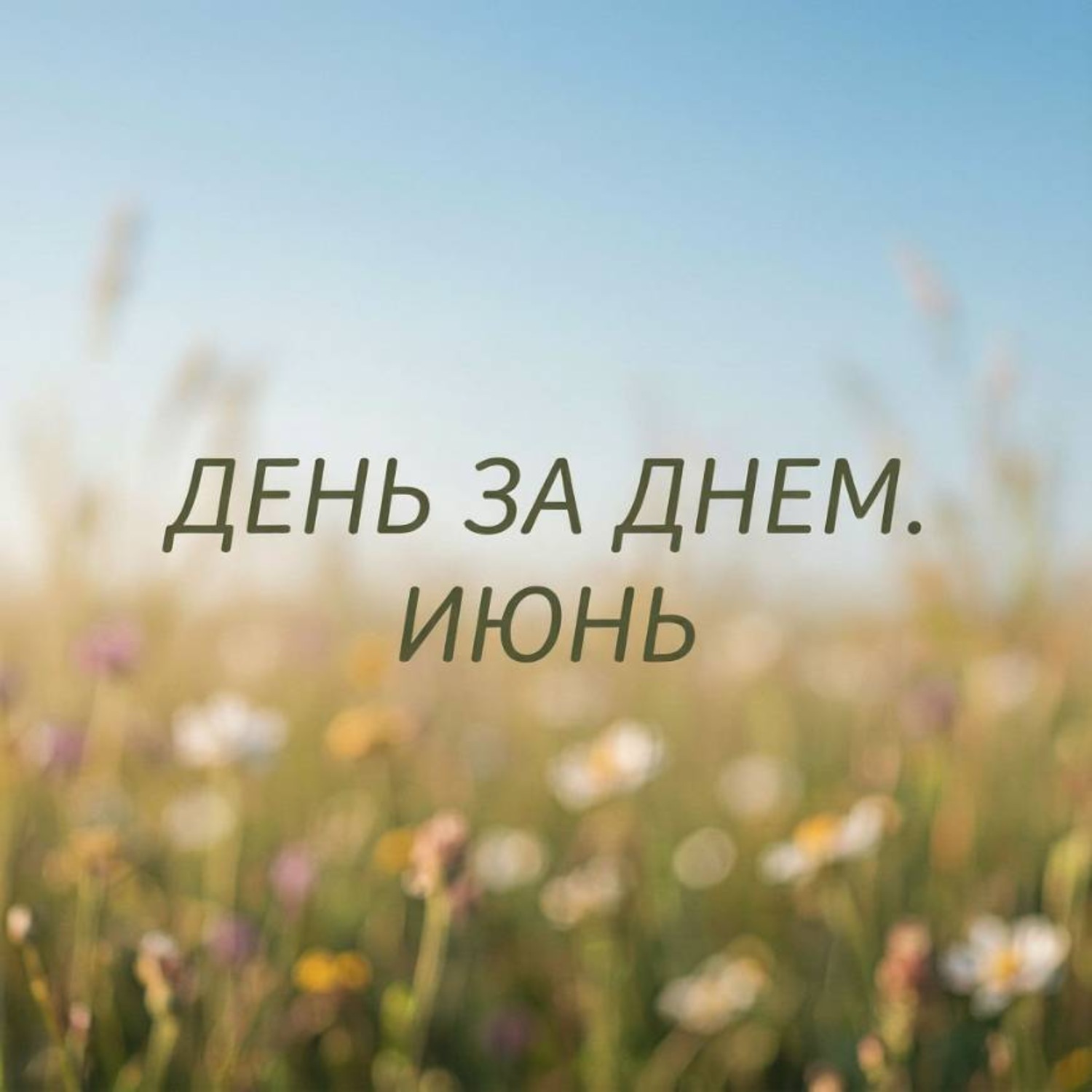 Обложка книги «День за днем. Июнь»