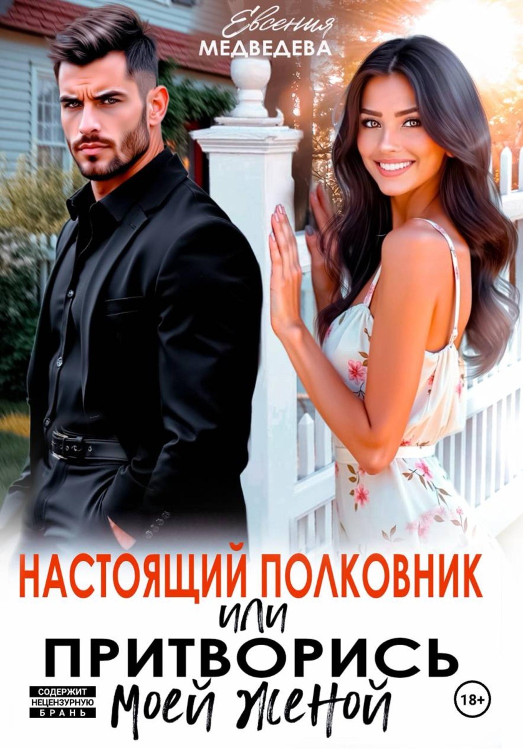 Обложка книги «Настоящий полковник или притворись моей женой»