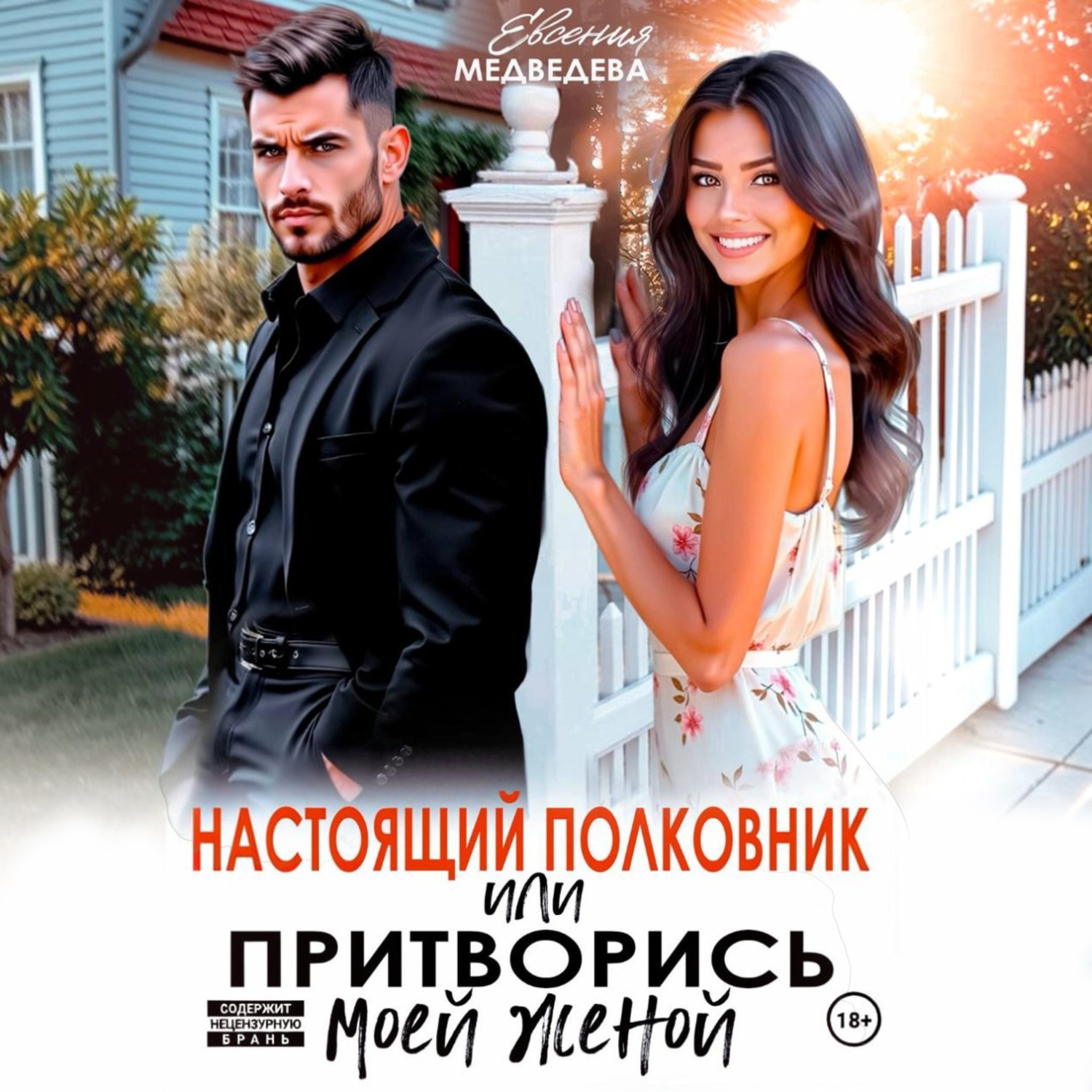 Обложка книги «Настоящий полковник или притворись моей женой»