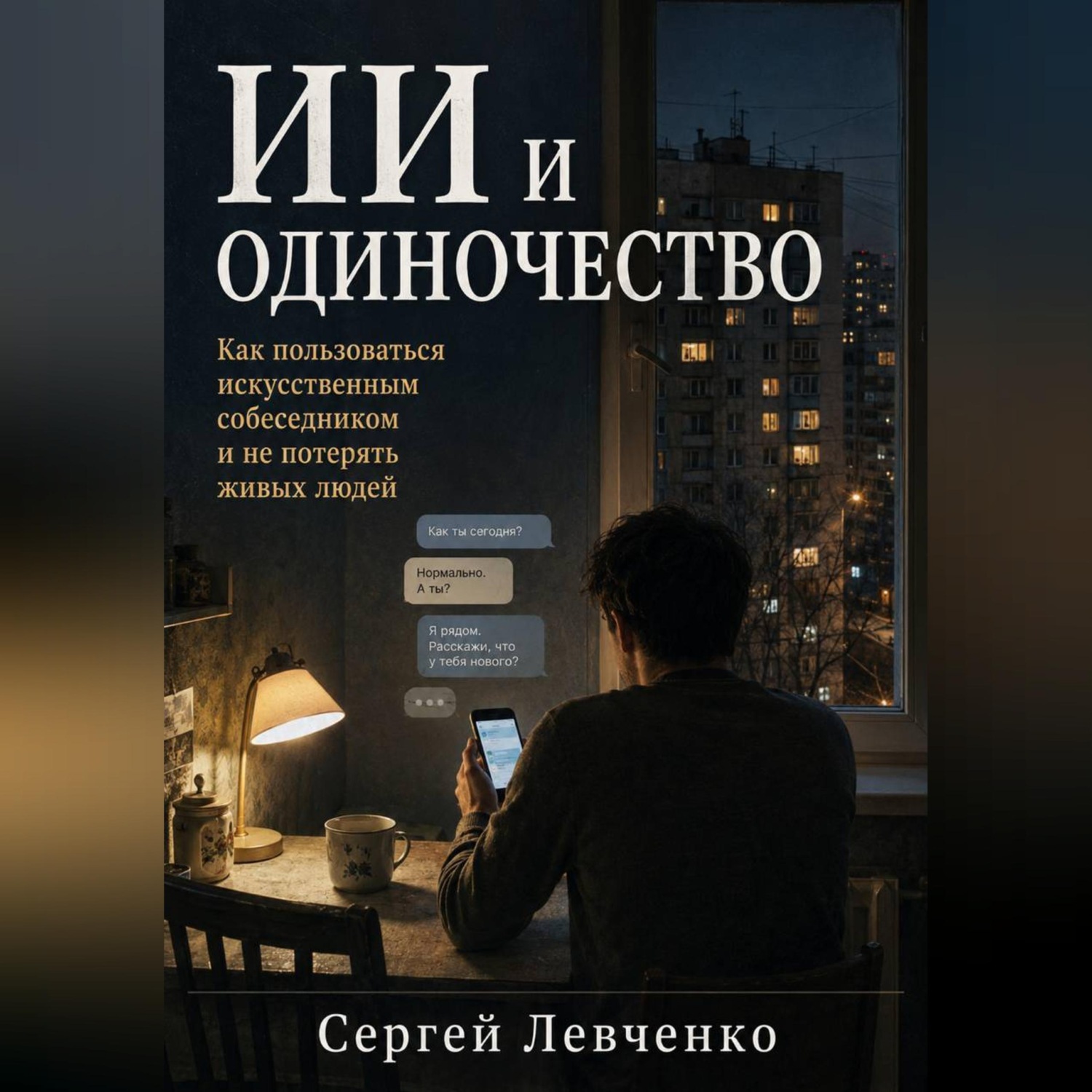 Обложка книги «ИИ и одиночество. Как пользоваться искусственным собеседником и не потерять живых людей»