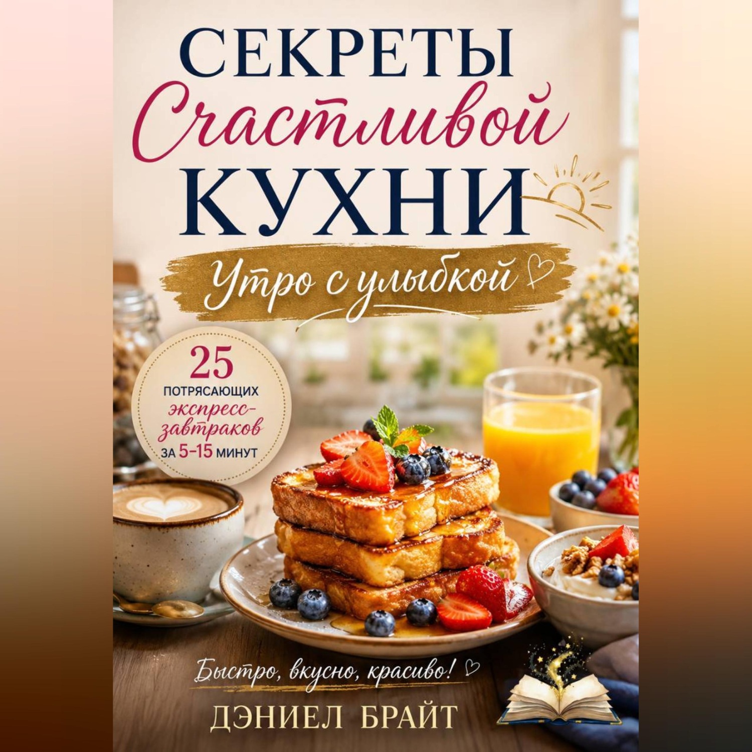 Обложка книги «Секреты Счастливой Кухни: Утро с улыбкой»