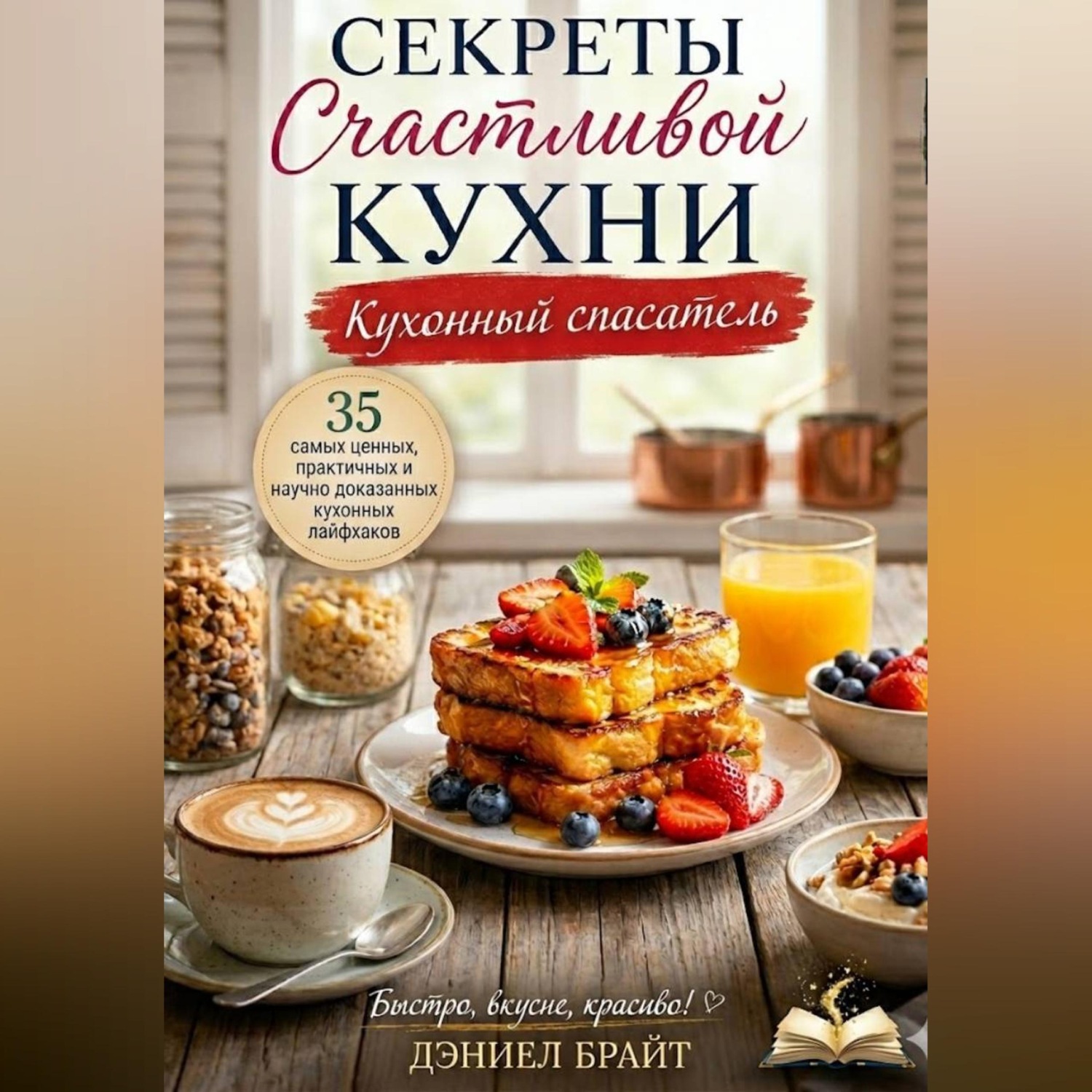 Обложка книги «Секреты Счастливой Кухни: Кухонный Спасатель»