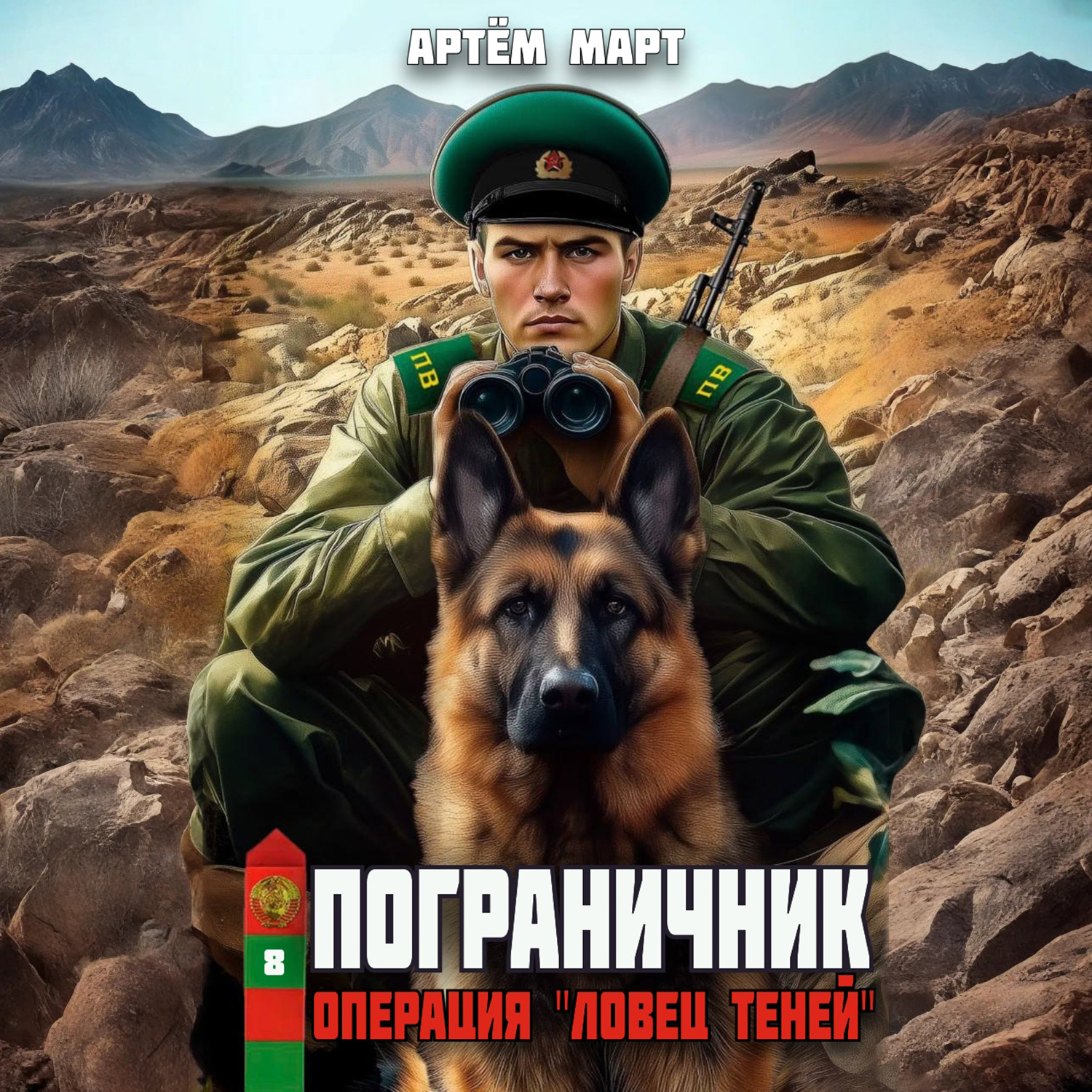 Обложка книги «Пограничник. Том 8: Операция «Ловец Теней»»