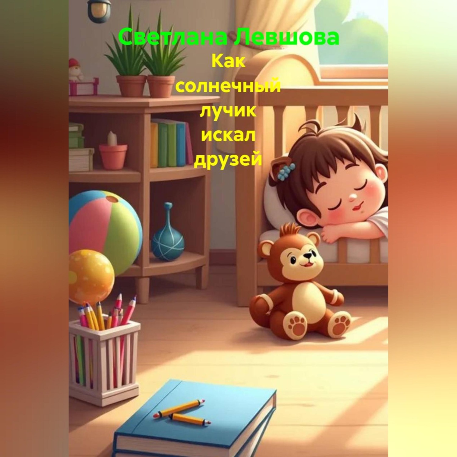 Обложка книги «Как солнечный лучик искал друзей»