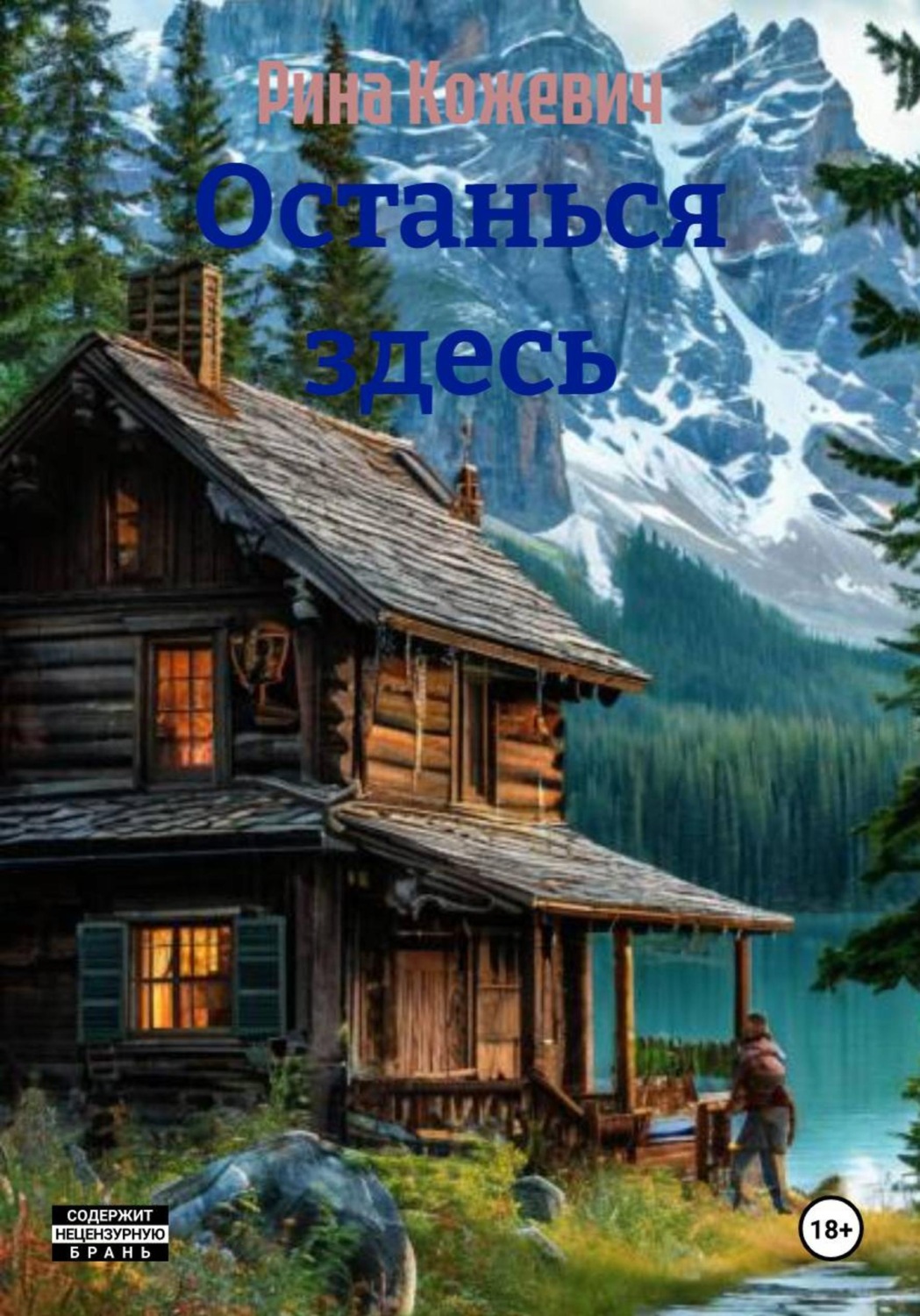 Обложка книги «Останься здесь»