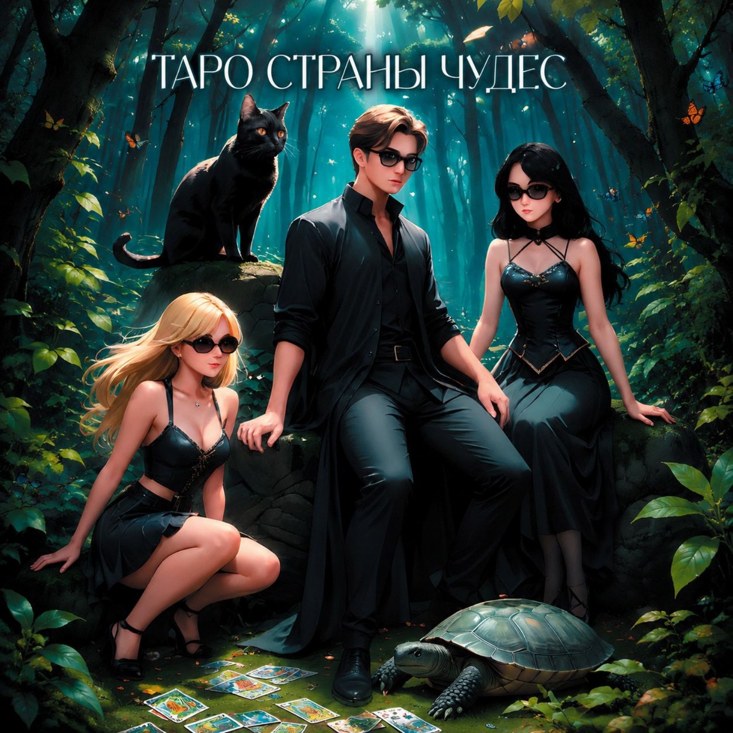 Обложка книги «Таро Страны Чудес»