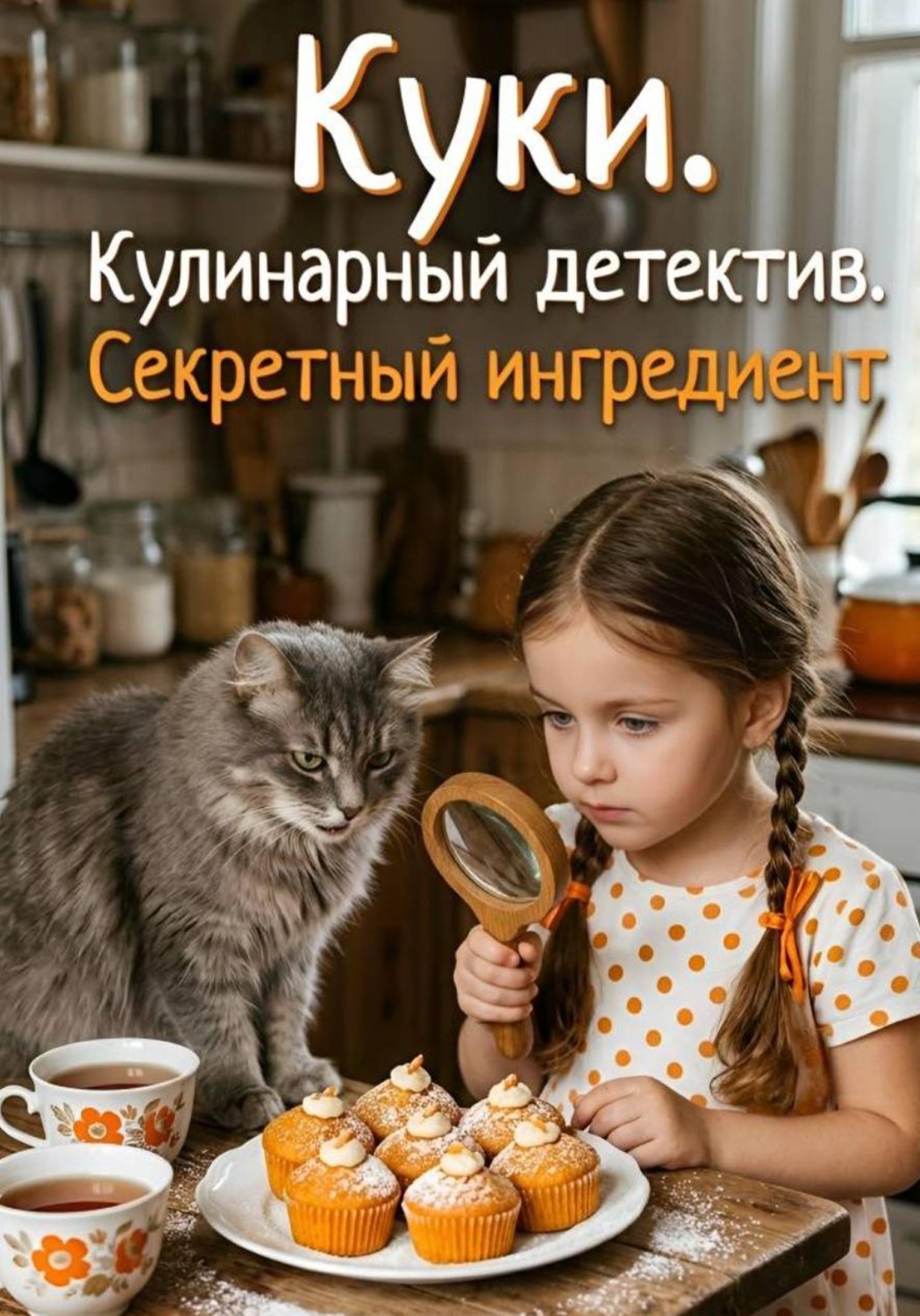 Обложка книги «Куки. Кулинарный детектив. Секретный ингредиент»