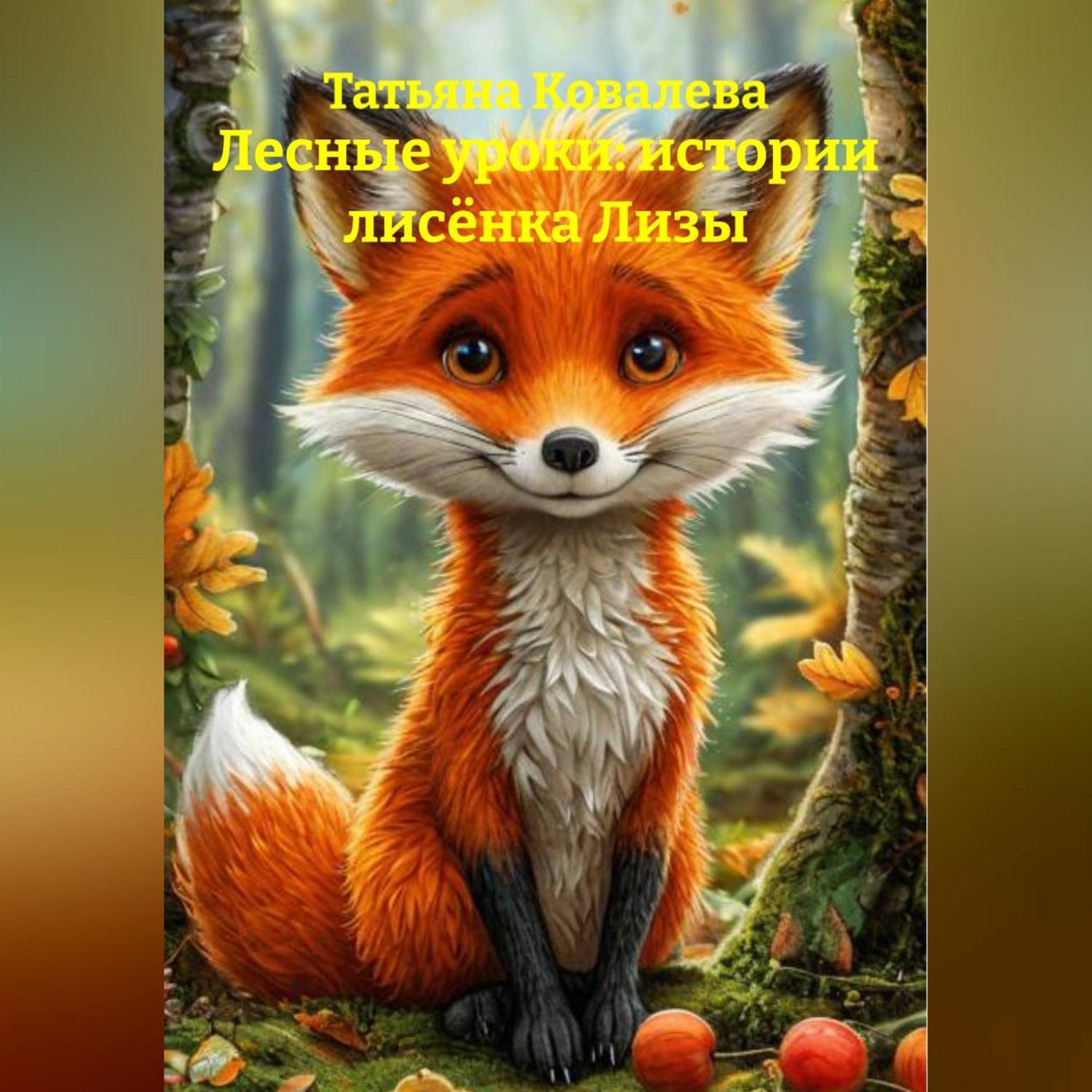 Обложка книги «Лесные уроки: истории лисëнка Лизы»