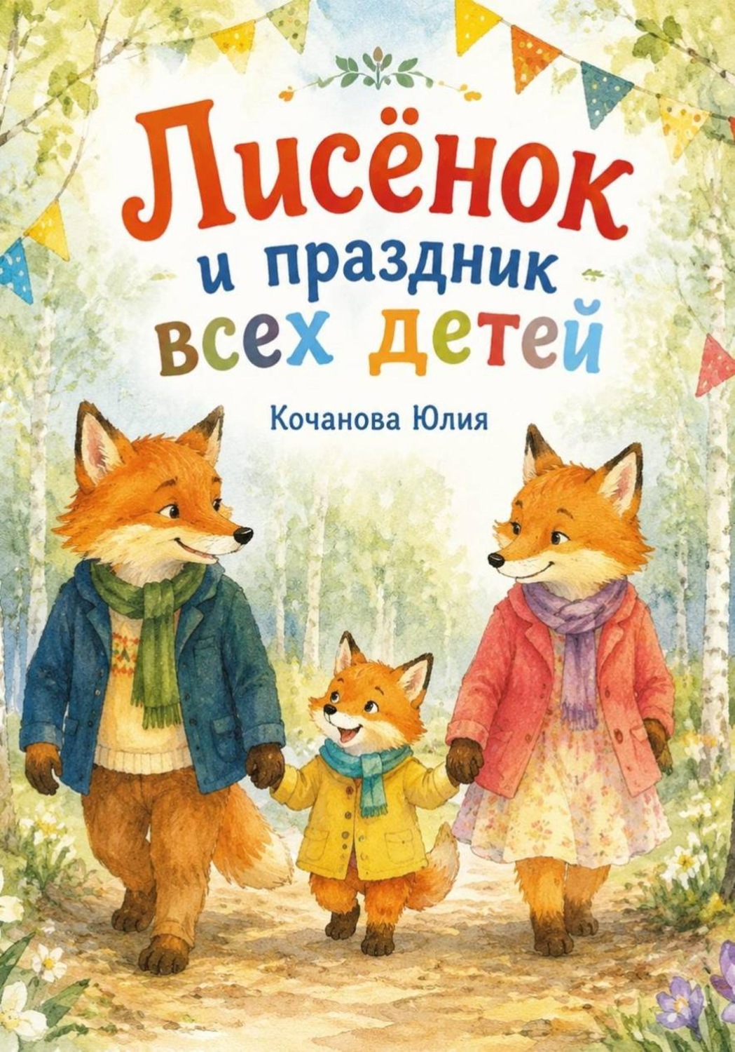 Обложка книги «Лисенок и праздник всех детей»