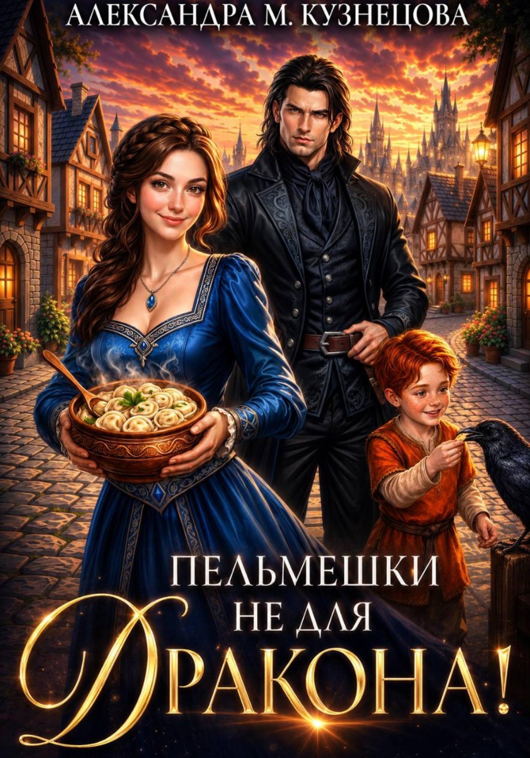 Обложка книги «Пельмешки не для дракона!»