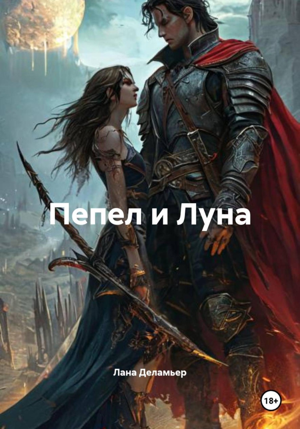Обложка книги «Пепел и Луна»