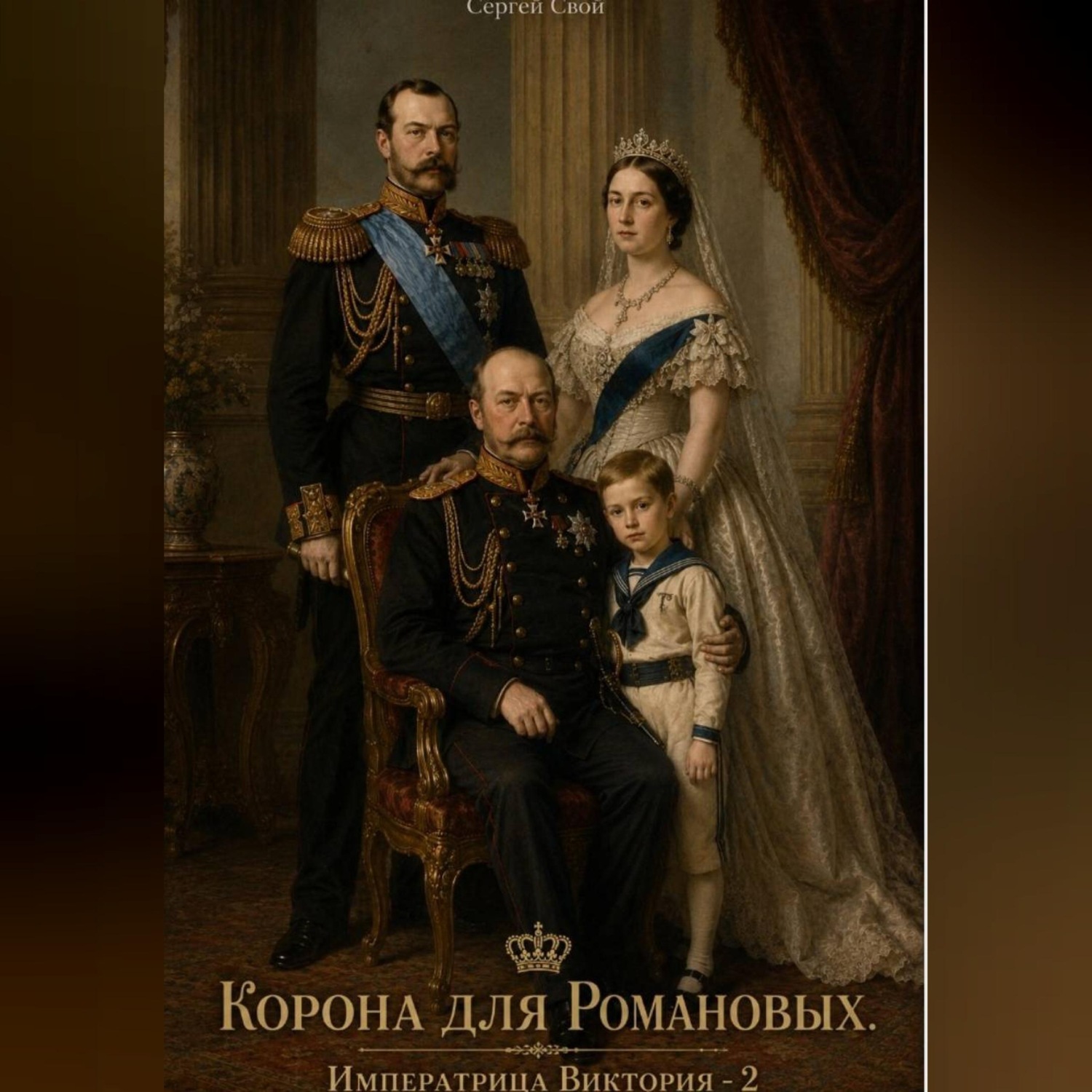 Обложка книги «Корона для Романовых. Императрица Виктория - 2»