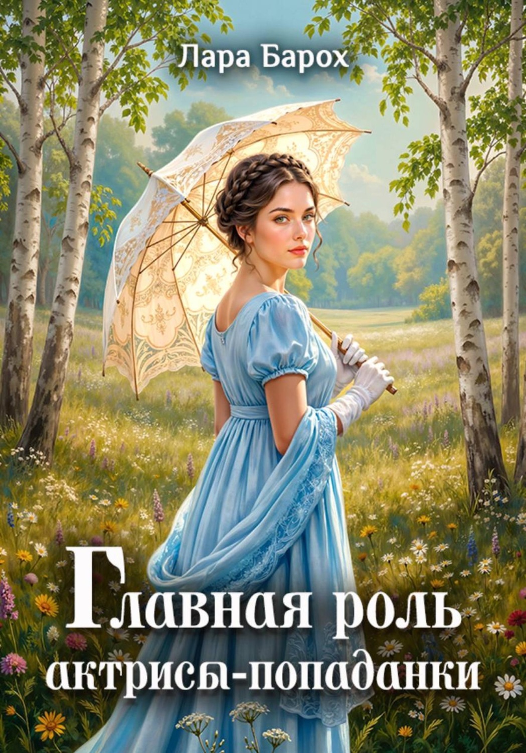 Обложка книги «Главная роль актрисы-попаданки»