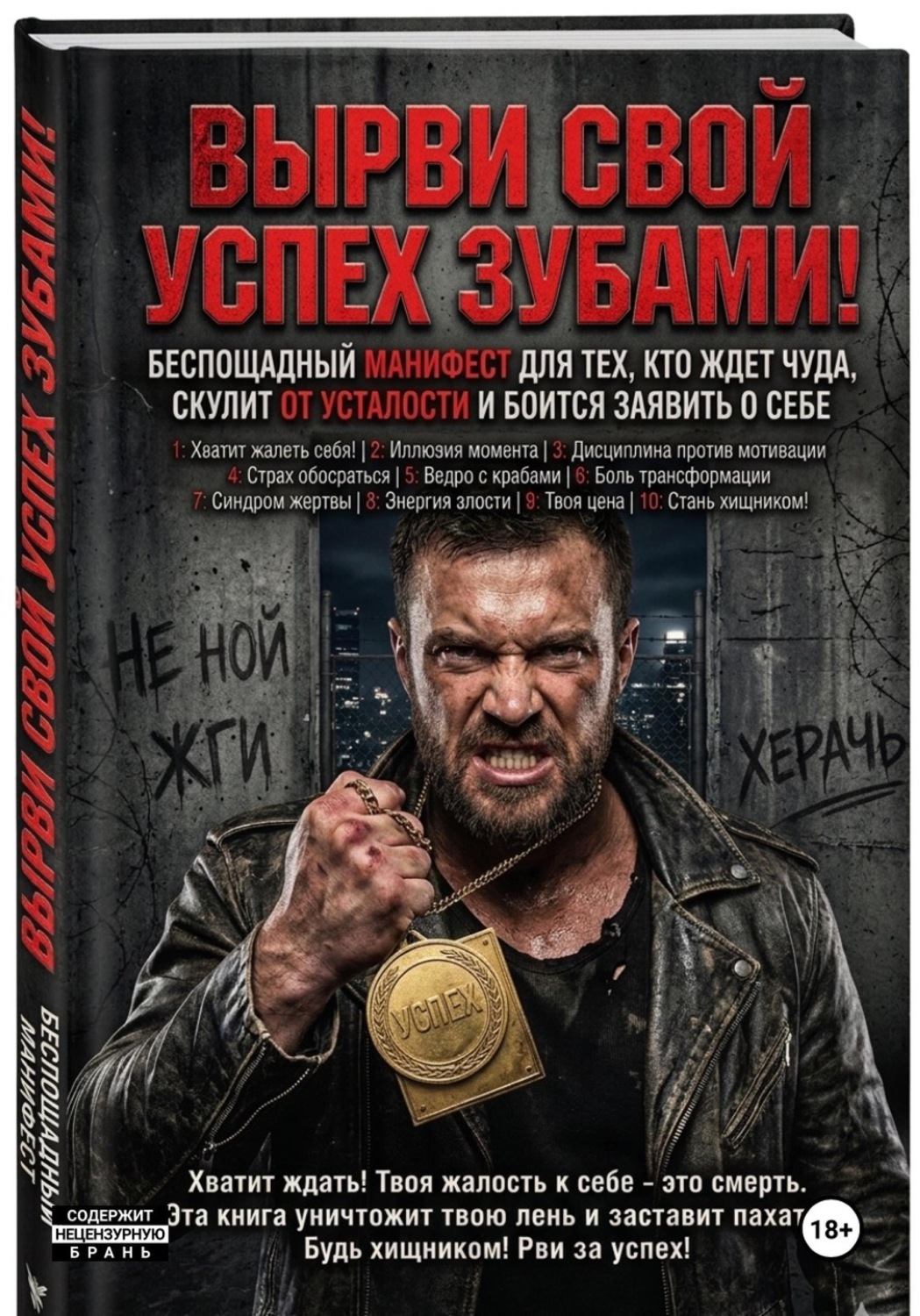 Обложка книги «ВЫРВИ СВОЙ УСПЕХ ЗУБАМИ»