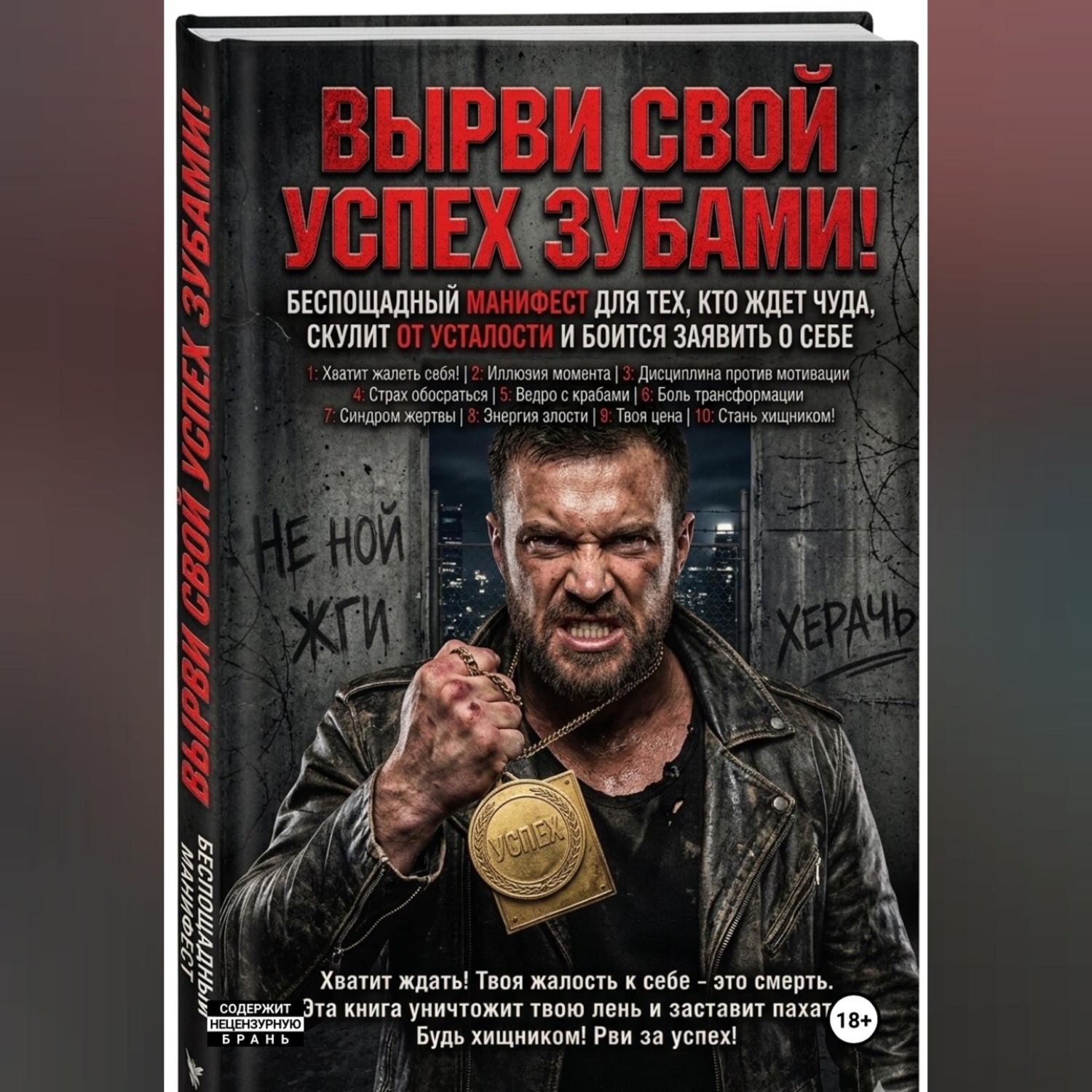 Обложка книги «ВЫРВИ СВОЙ УСПЕХ ЗУБАМИ»
